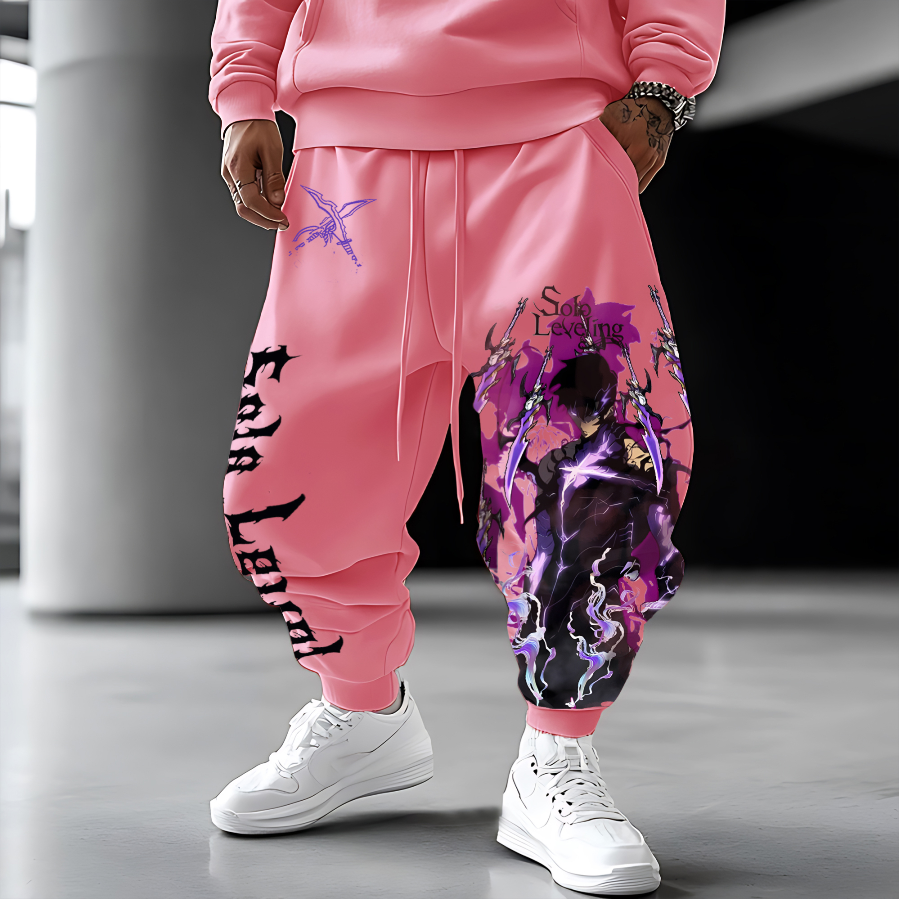 Unisex “Solo Leveling” Casual Anime Streetwear Pants