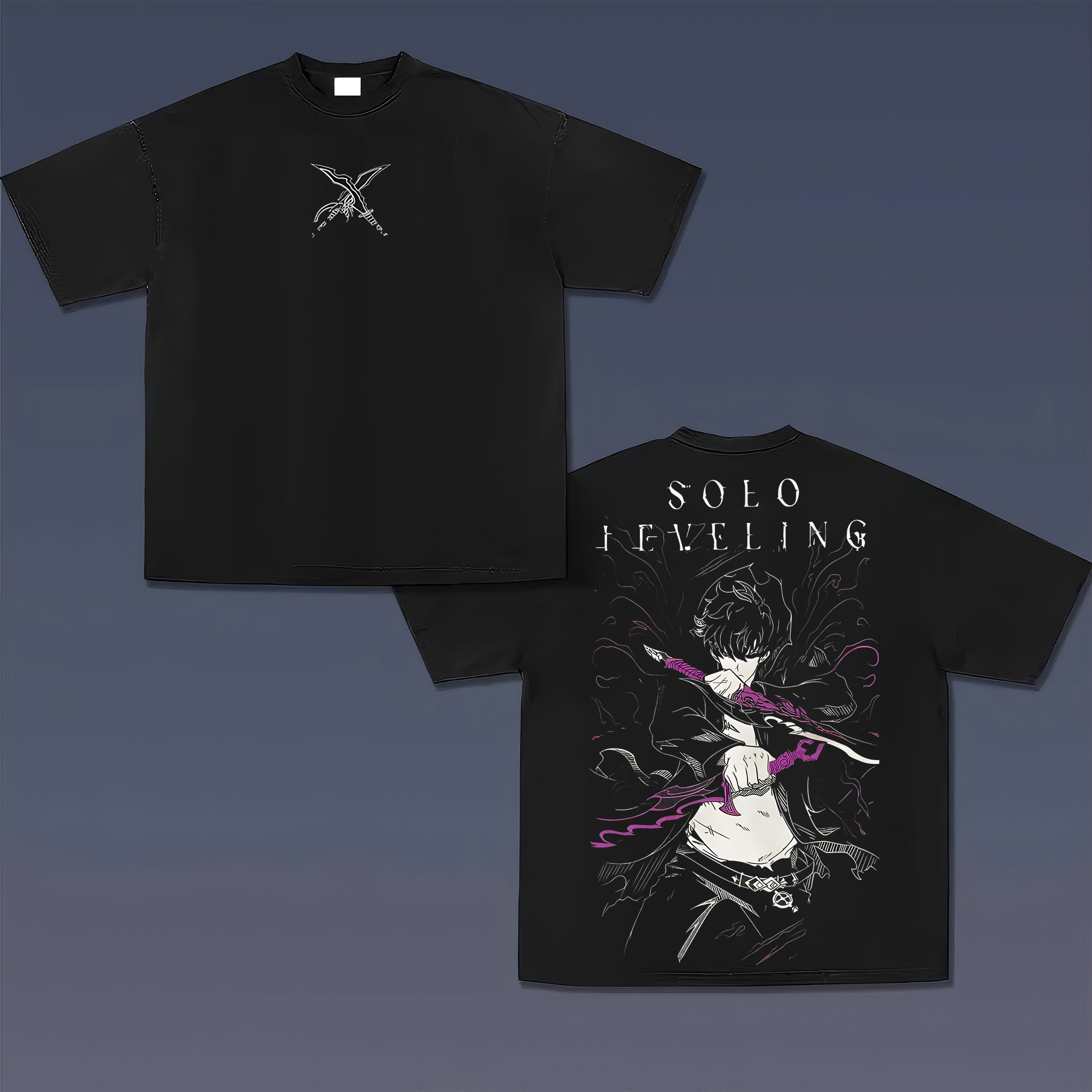 Unisex Anime Inspired Vintage T-Shirt-comicclothing