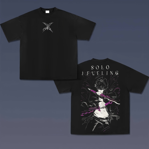 Unisex Anime Inspired Vintage T-Shirt-comicclothing