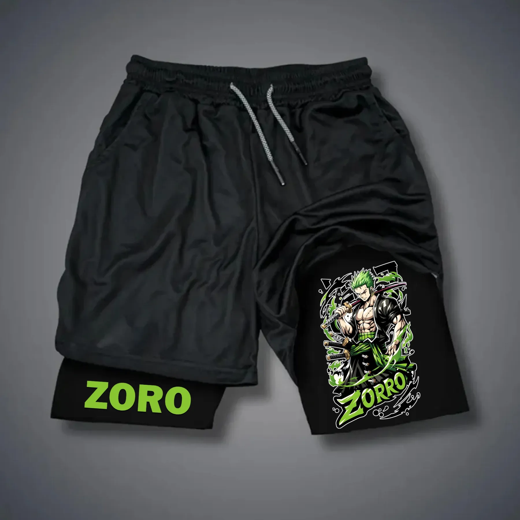 Unisex Casual Anime Streetwear Shorts