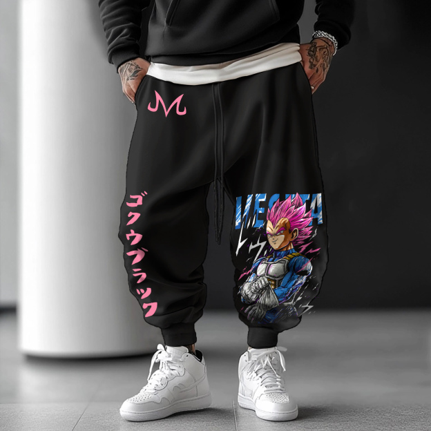 Unisex Casual Anime Streetwear Pants