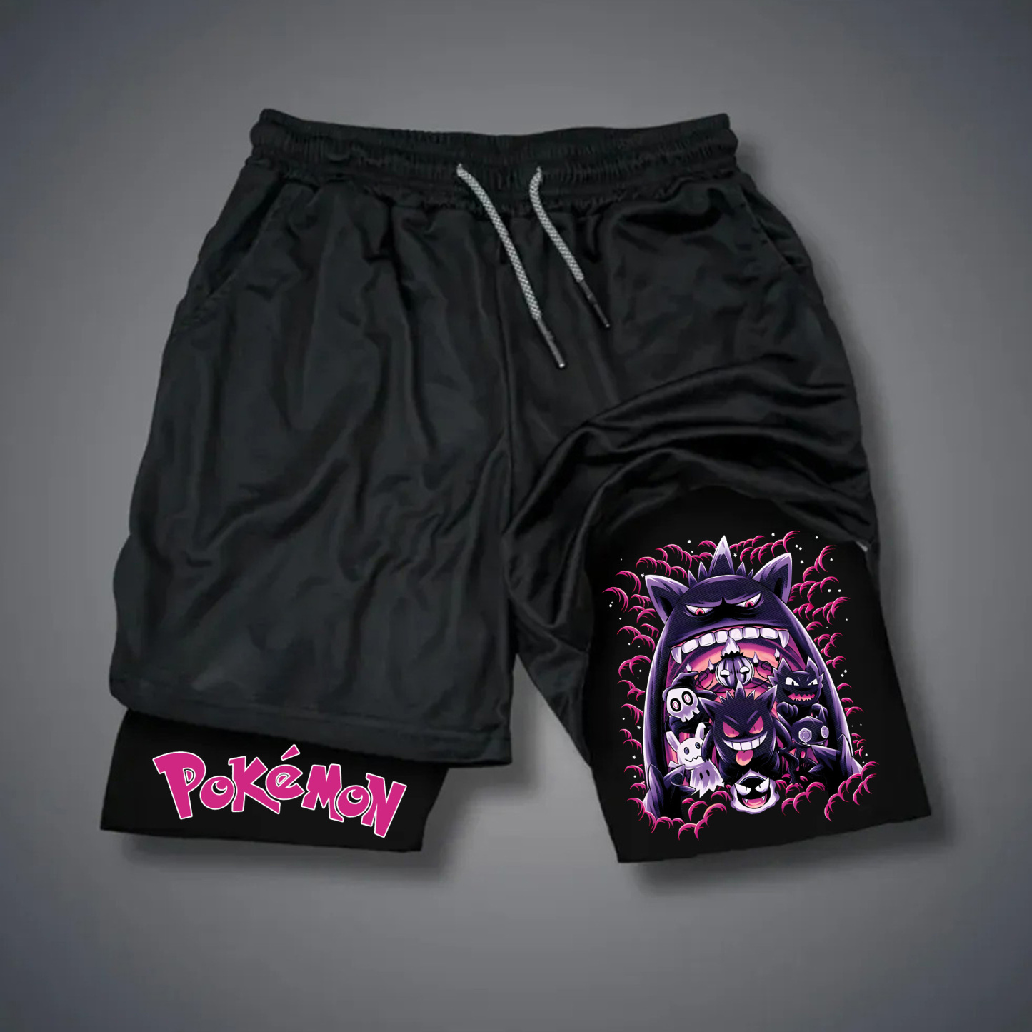 Unisex Casual Anime Streetwear Shorts-Anime x kingdom