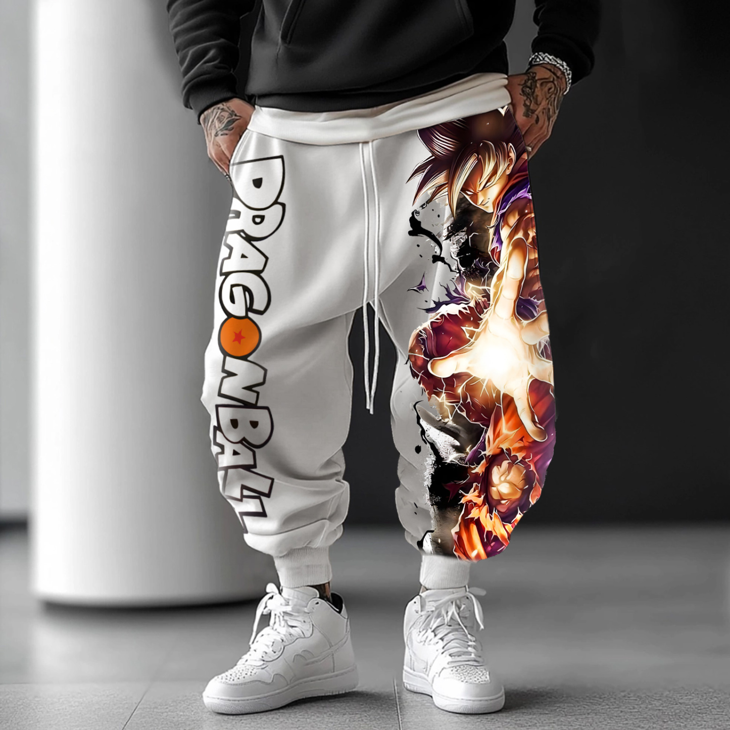Unisex Casual Anime Streetwear Pants