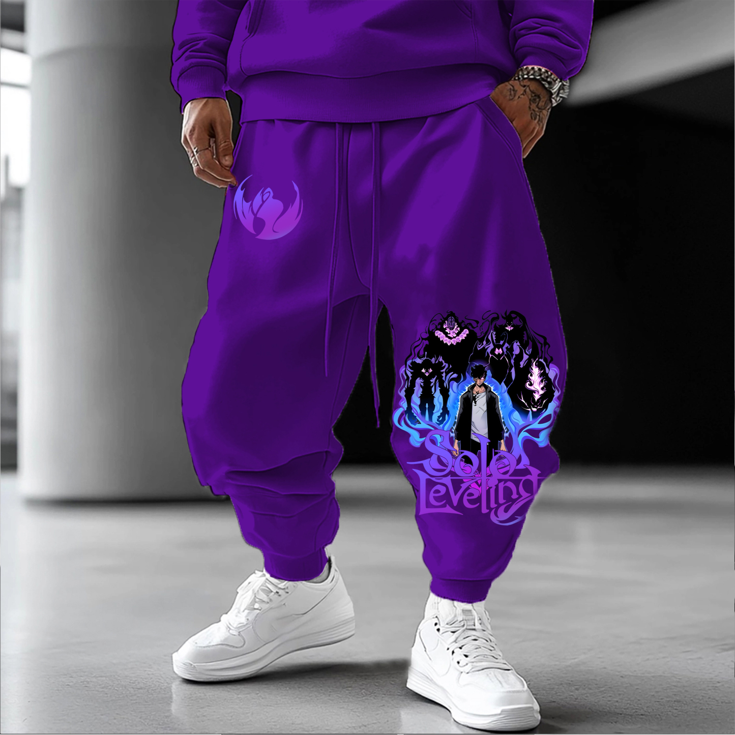 Unisex Casual Anime Streetwear Pants