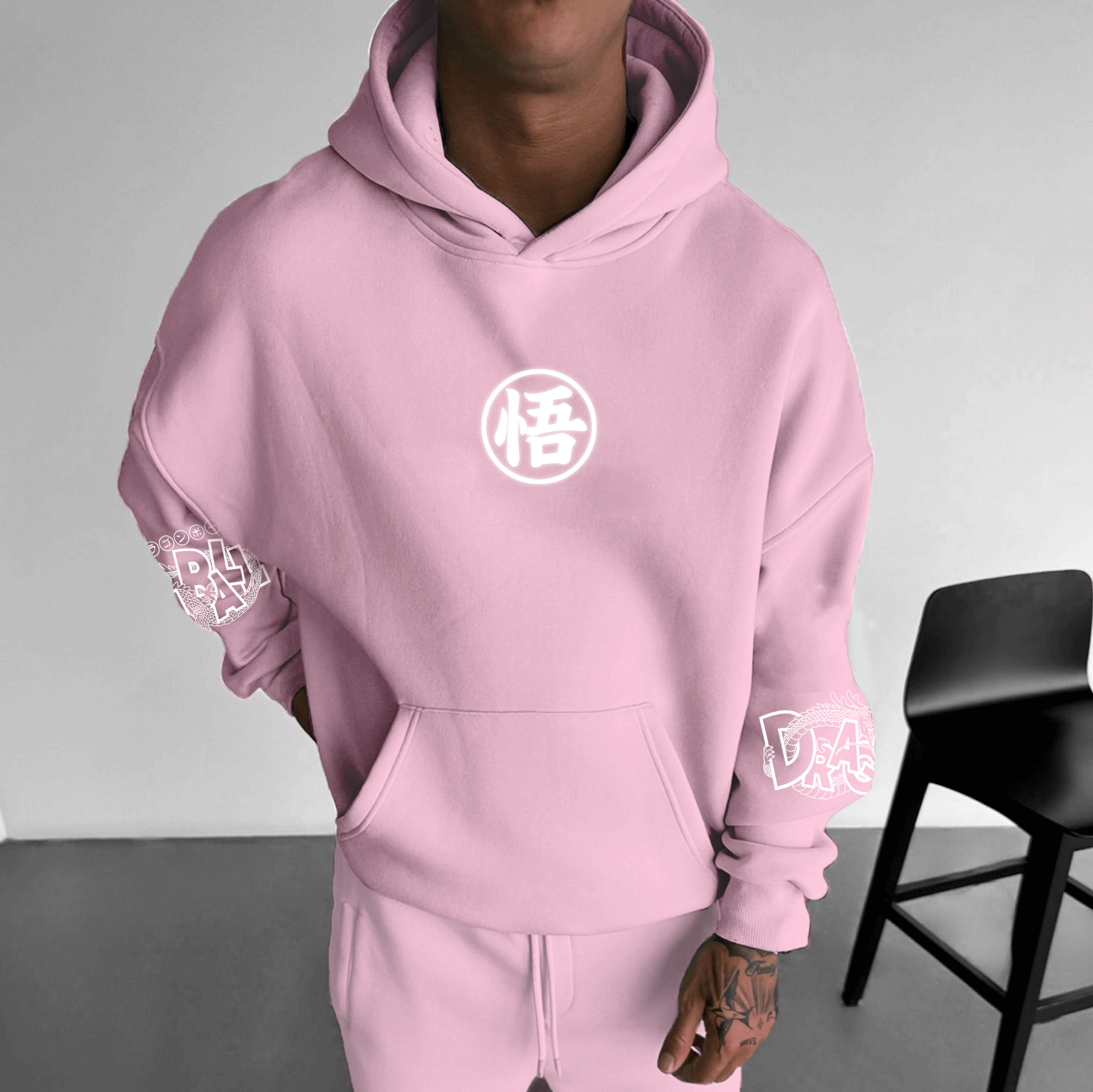 Unisex Anime Graphic Streetwear Vintage Hoodie