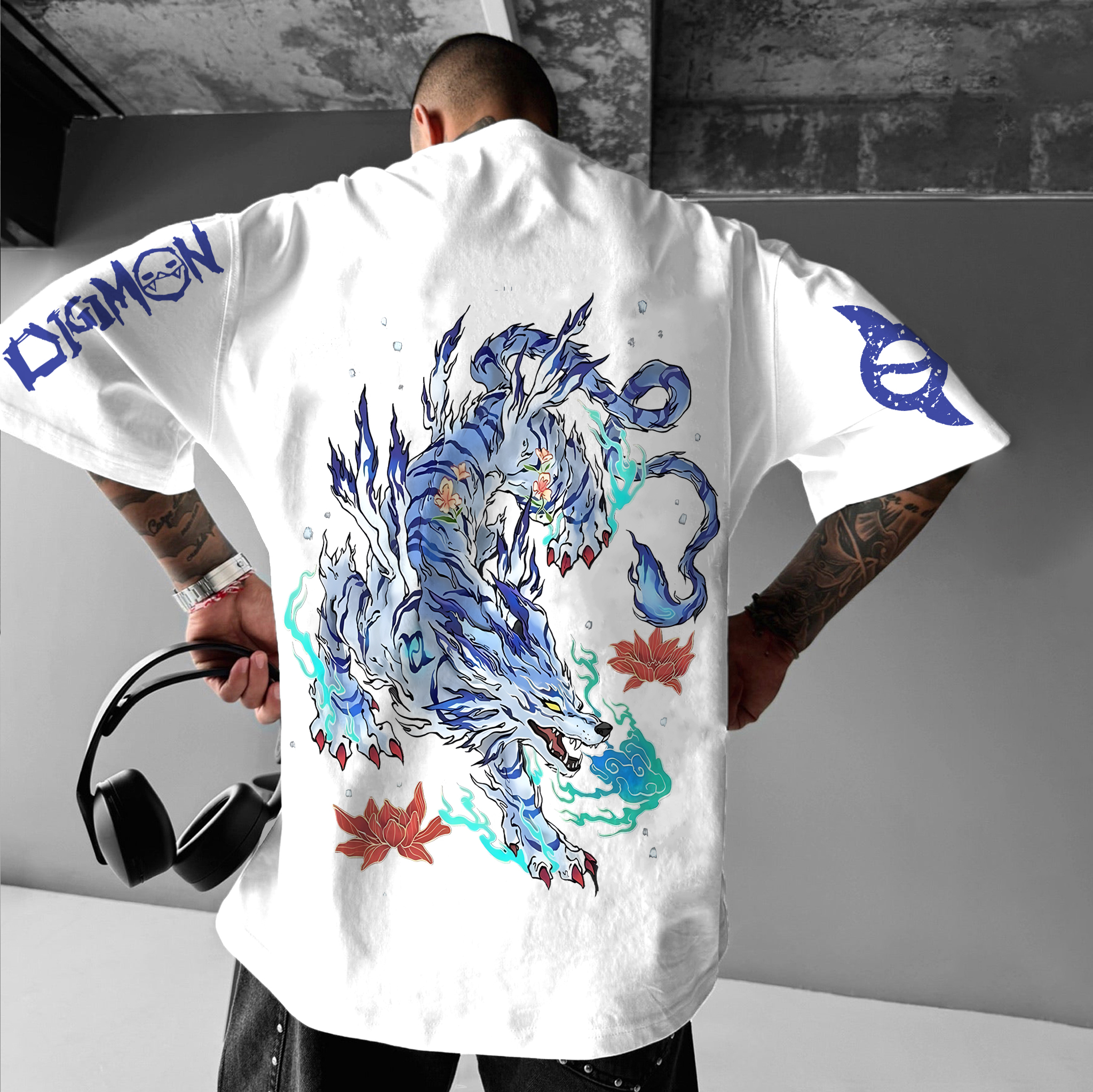 Unisex  "Digimon" Anime Inspired Vintage T-Shirt