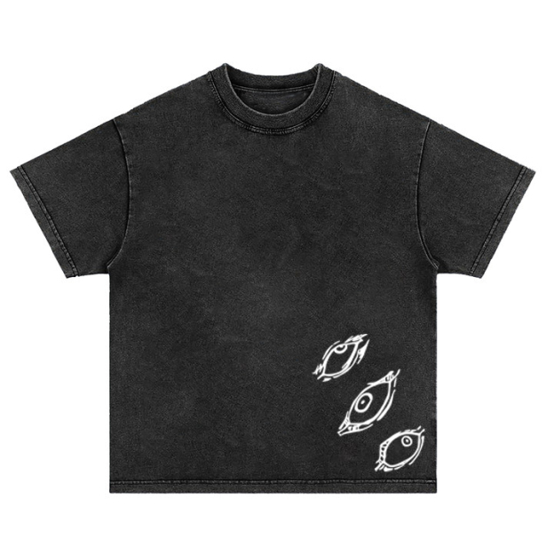 The Honored One Gojo JJK Acid Wash Vintage Style T-shirt, Anime Inspired Tee