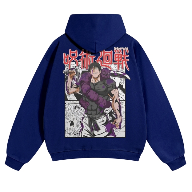 Unisex Casual Anime Print Hoodie