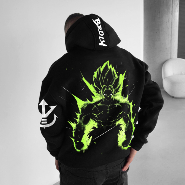 Unisex Anime Graphic Streetwear Vintage Hoodie