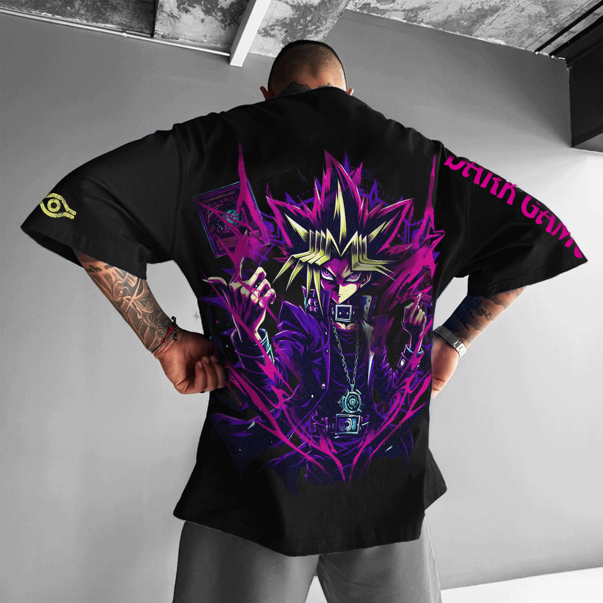 Unisex  “Yu-Gi-Oh！”   Anime Inspired Vintage T-Shirt