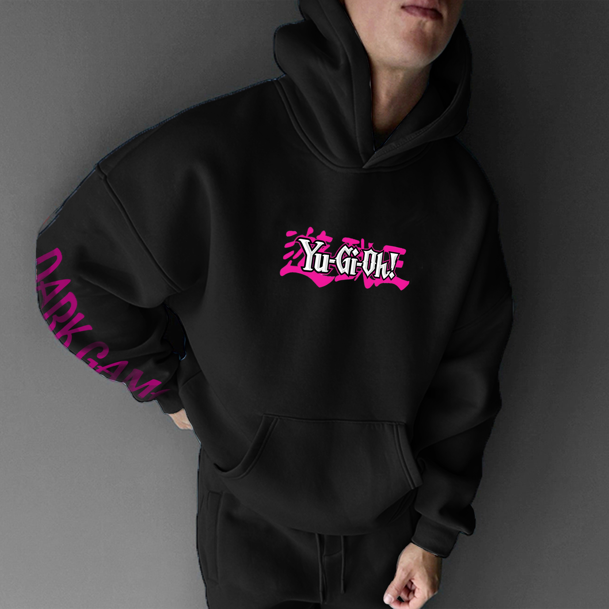 Unisex  “Yu-Gi-Oh！”   Anime Style Retro Hoodie