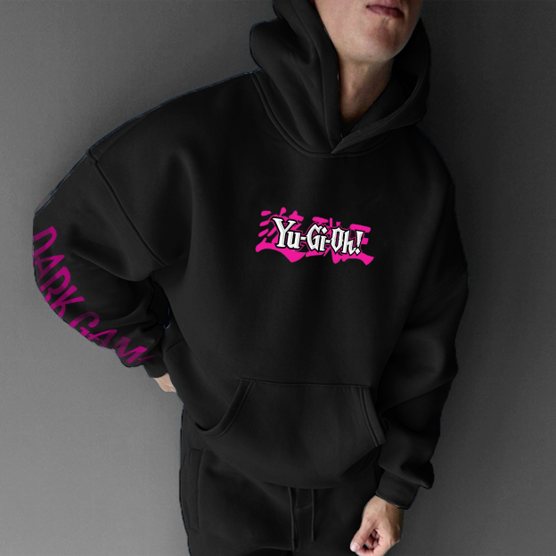 Unisex  “Yu-Gi-Oh！”   Anime Style Retro Hoodie