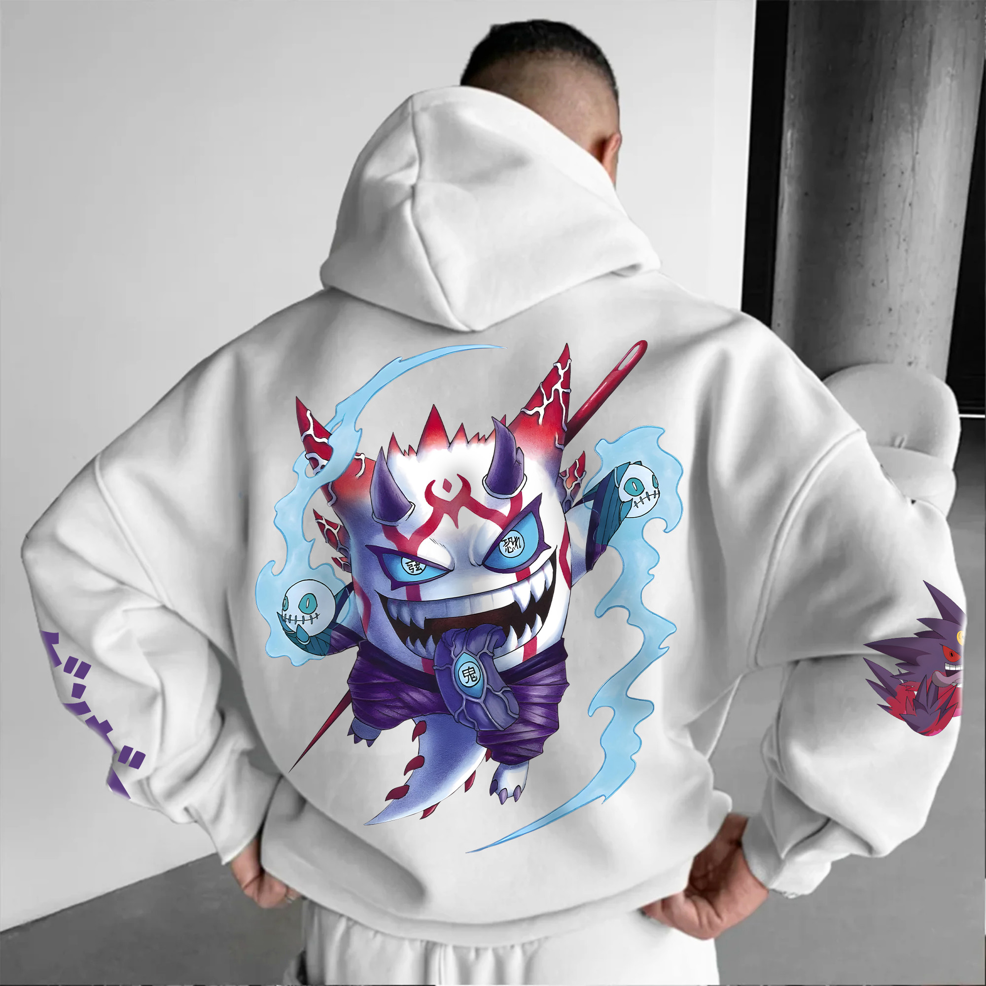 Unisex Anime Graphic Streetwear Vintage Hoodie