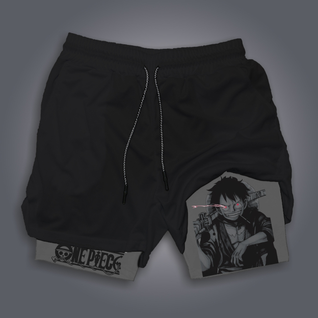 Unisex Casual Anime Streetwear Shorts-AnimeClothe