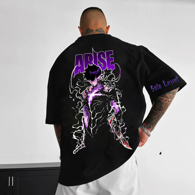 Unisex Anime Inspired Vintage T-Shirt