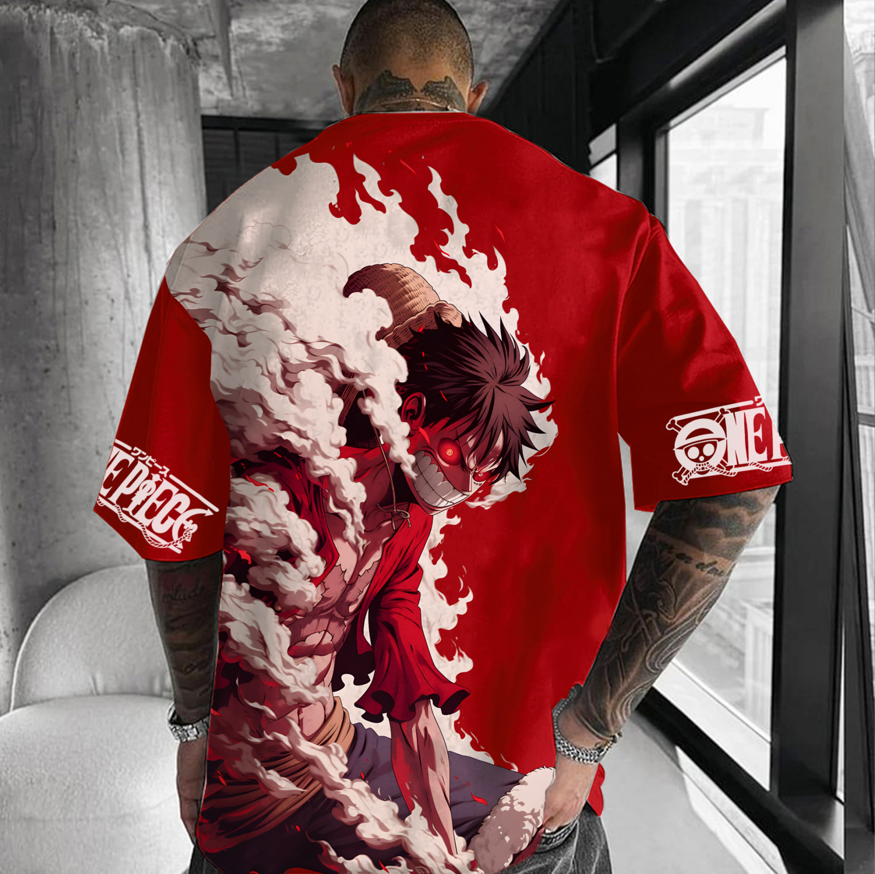 Unisex Anime Inspired Vintage T-Shirt