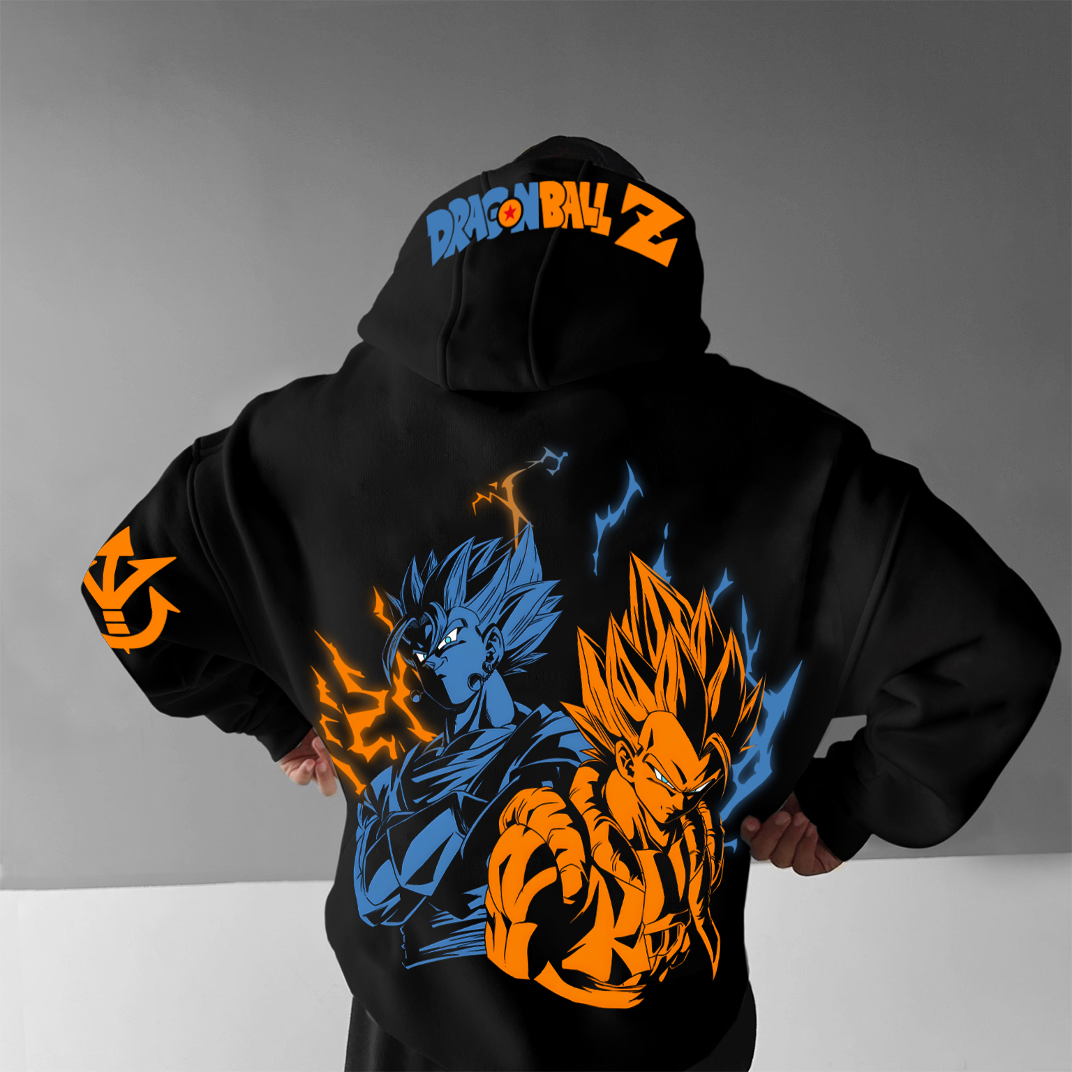 Unisex Anime Print Casual Oversized Hoodie