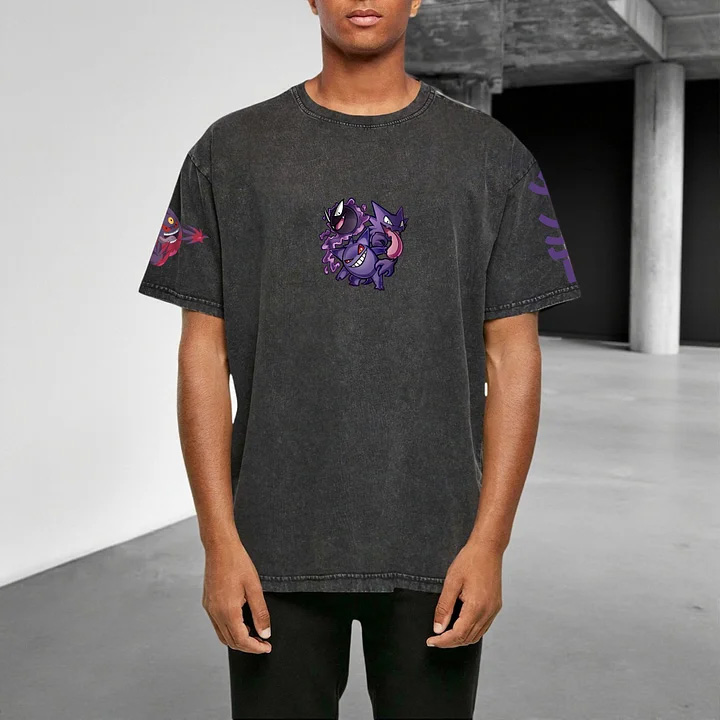 Unisex Anime Inspired Vintage T-Shirt