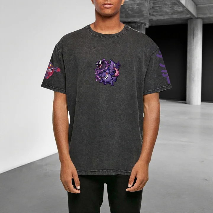 Unisex Anime Inspired Vintage T-Shirt