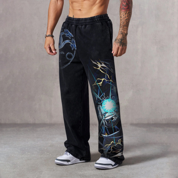 Unisex Anime Style Retro I Pants