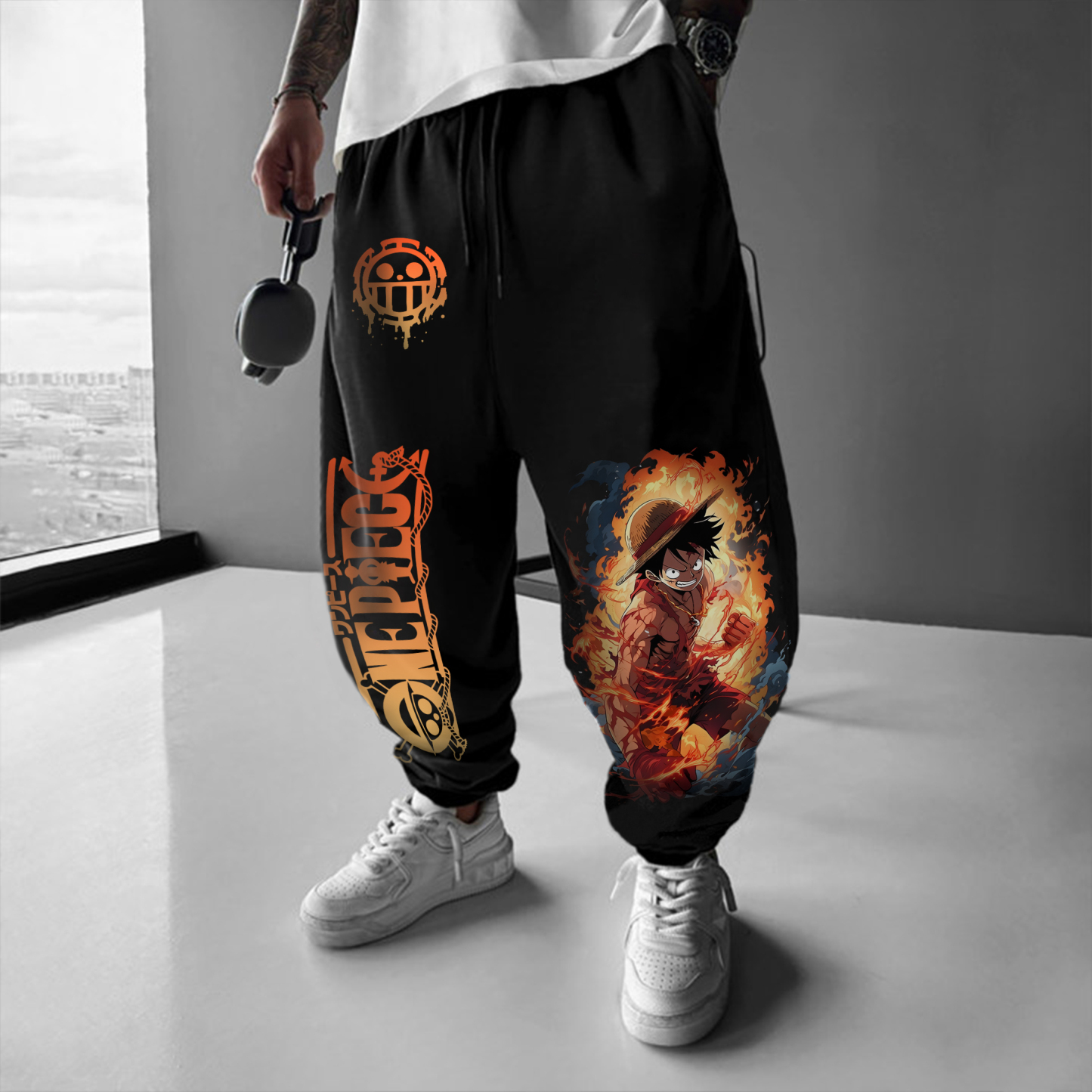 Unisex Anime Printed Pants丨