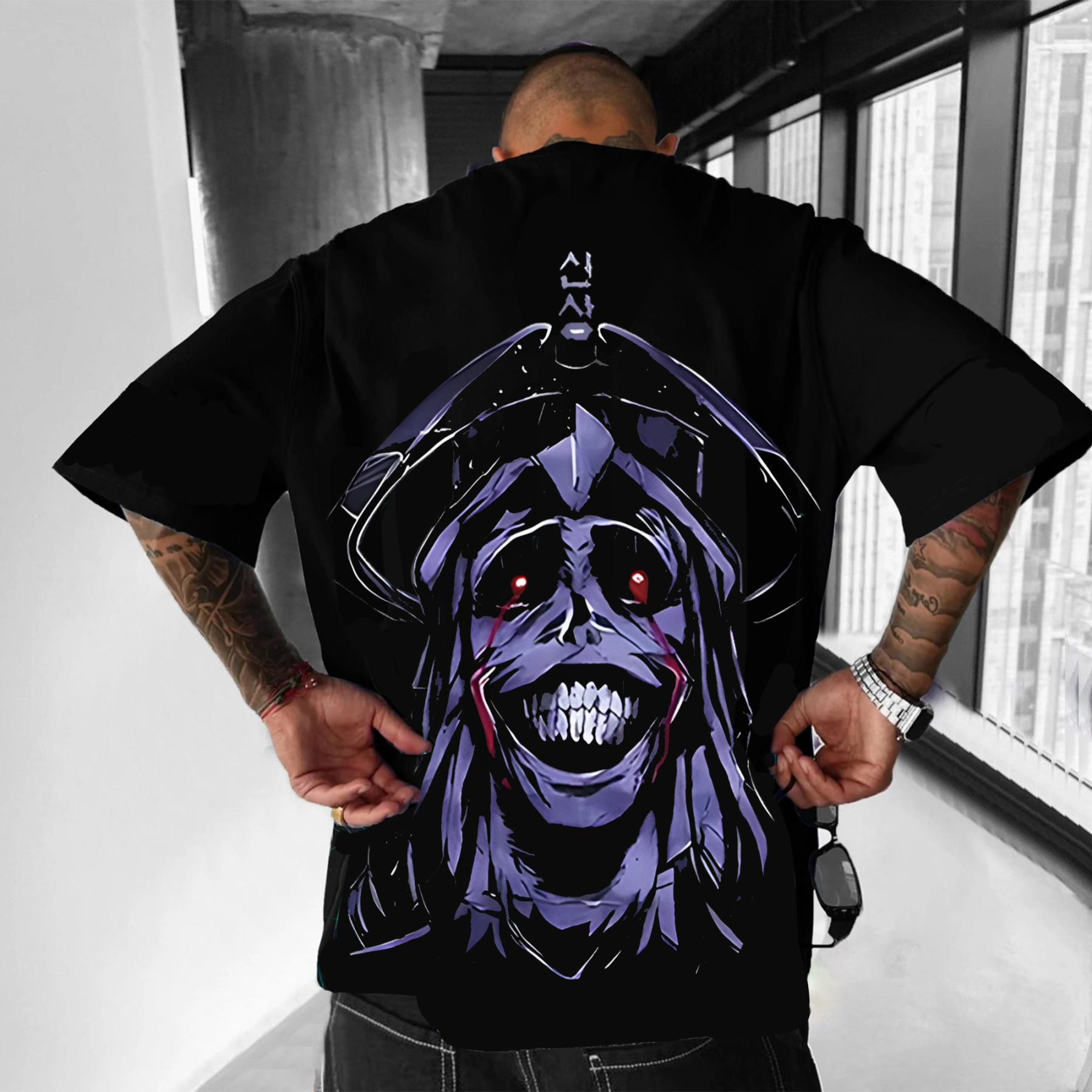 Unisex Anime Inspired Vintage T-Shirt-comicclothing