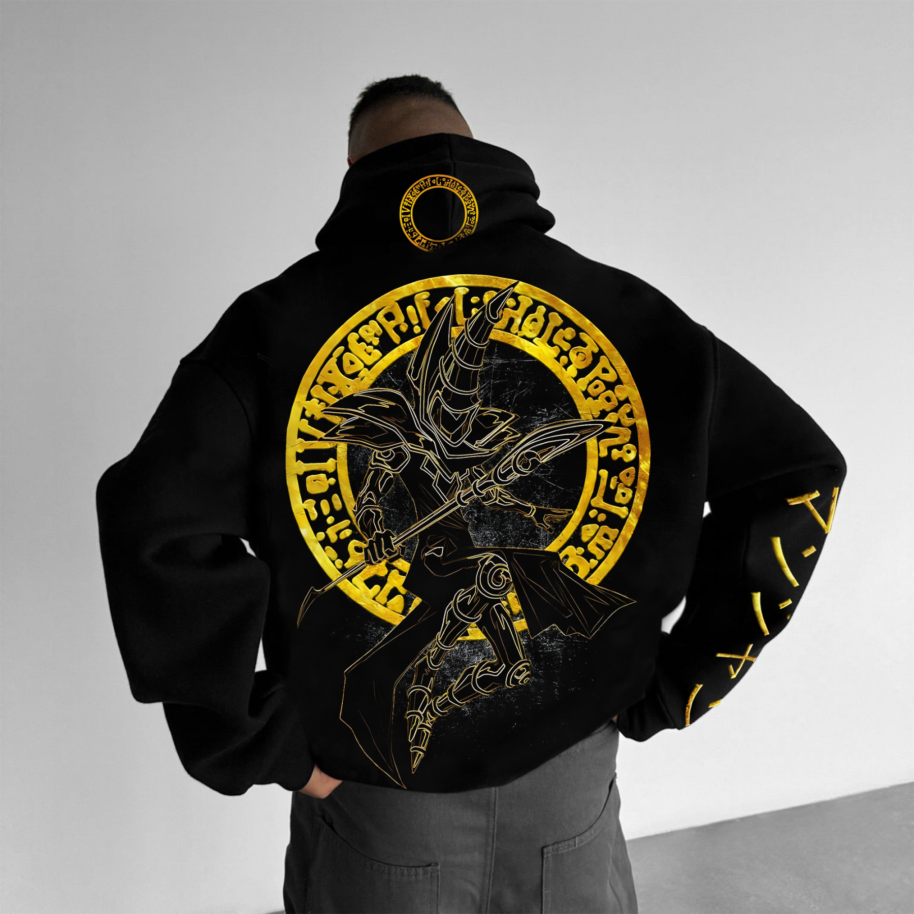 Unisex  “Yu-Gi-Oh！”   Anime Style Retro Hoodie