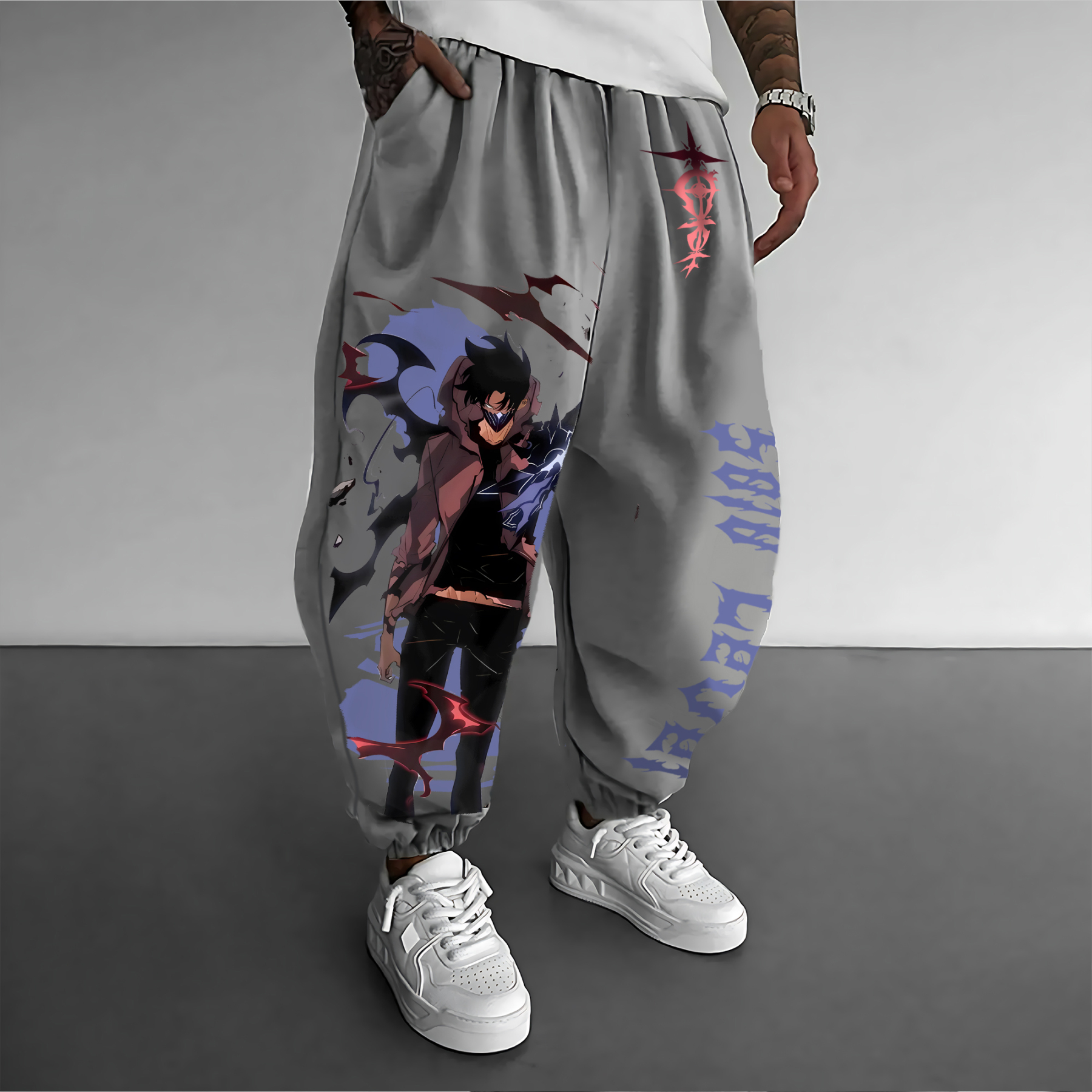 Unisex “Solo Leveling” Casual Anime Streetwear Pants