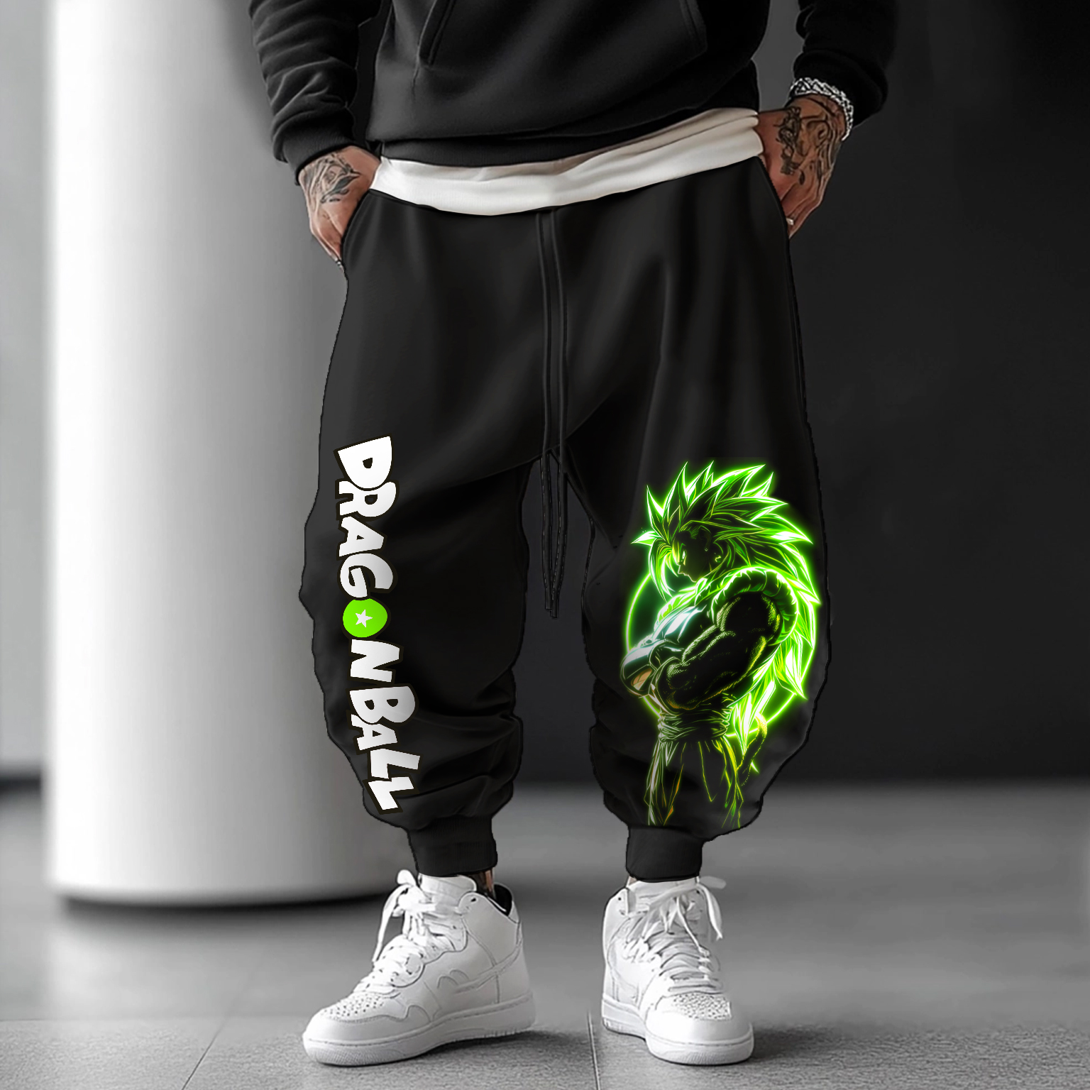 Unisex Casual Anime Streetwear Pants