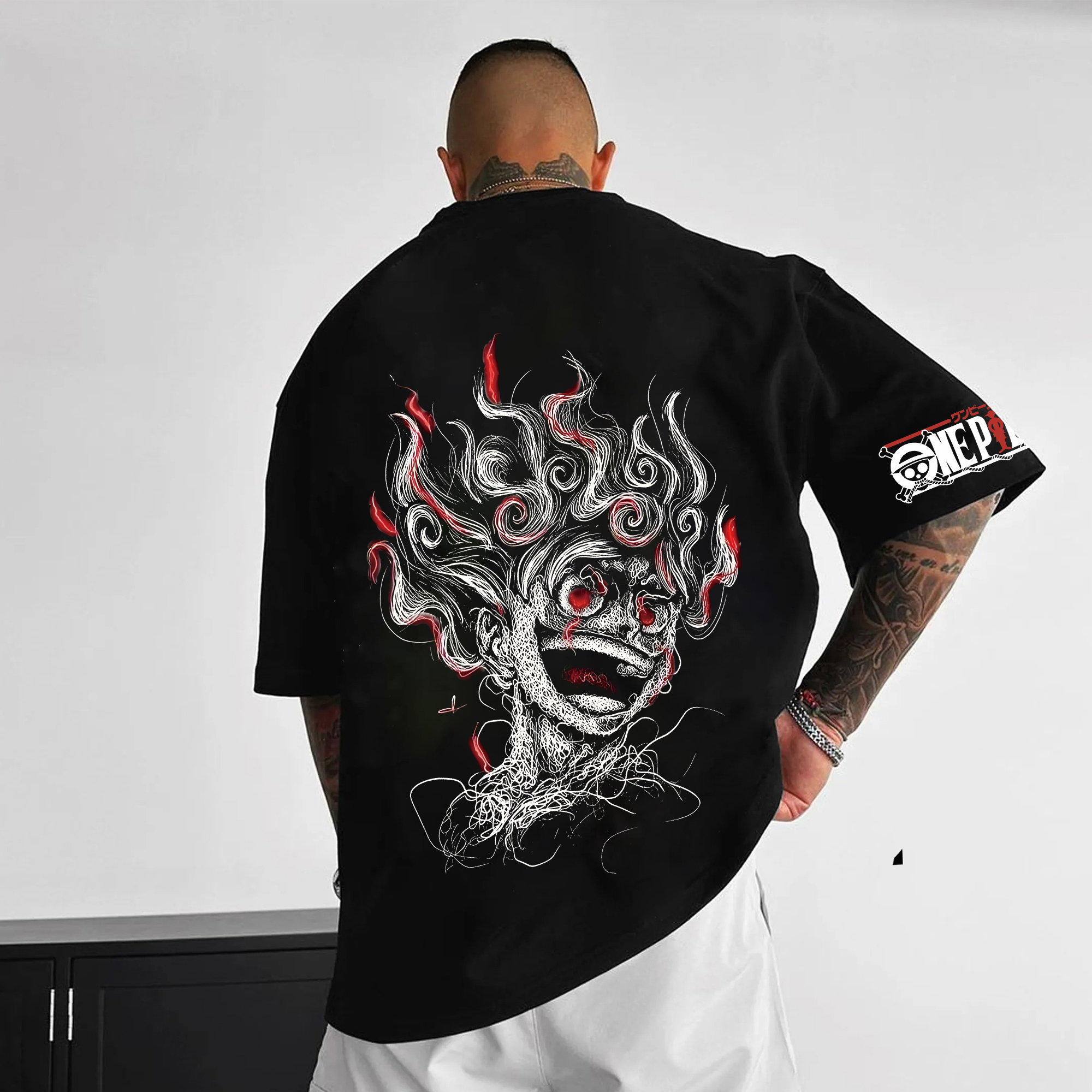 Unisex Anime Inspired Vintage T-Shirt