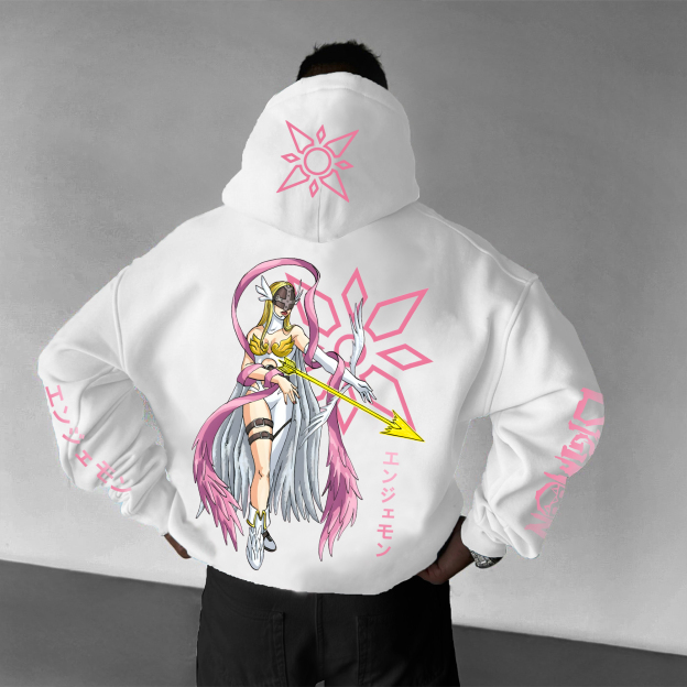 Unisex “Digimon” Anime Style Retro Hoodie