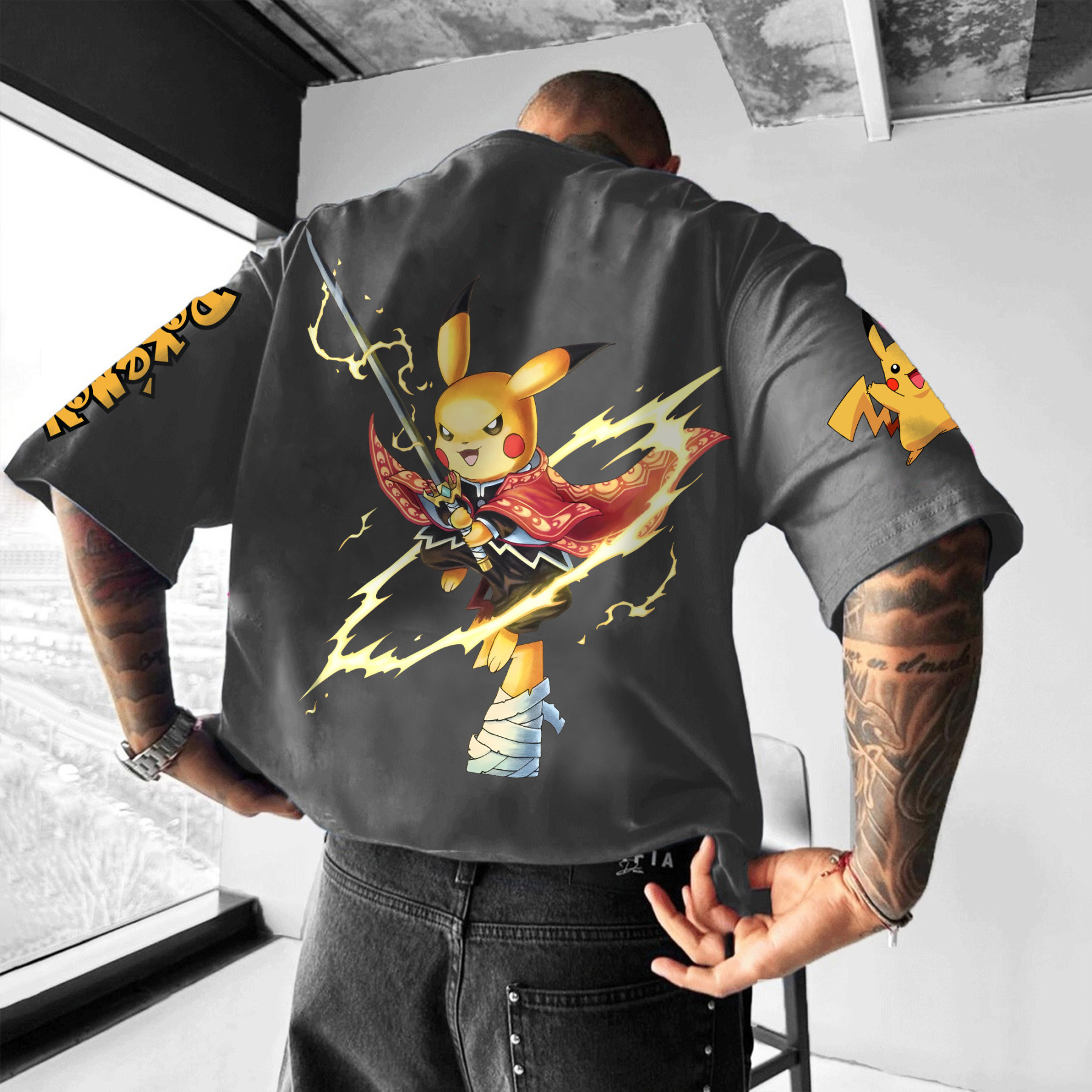 Unisex Anime Inspired Vintage T-Shirt