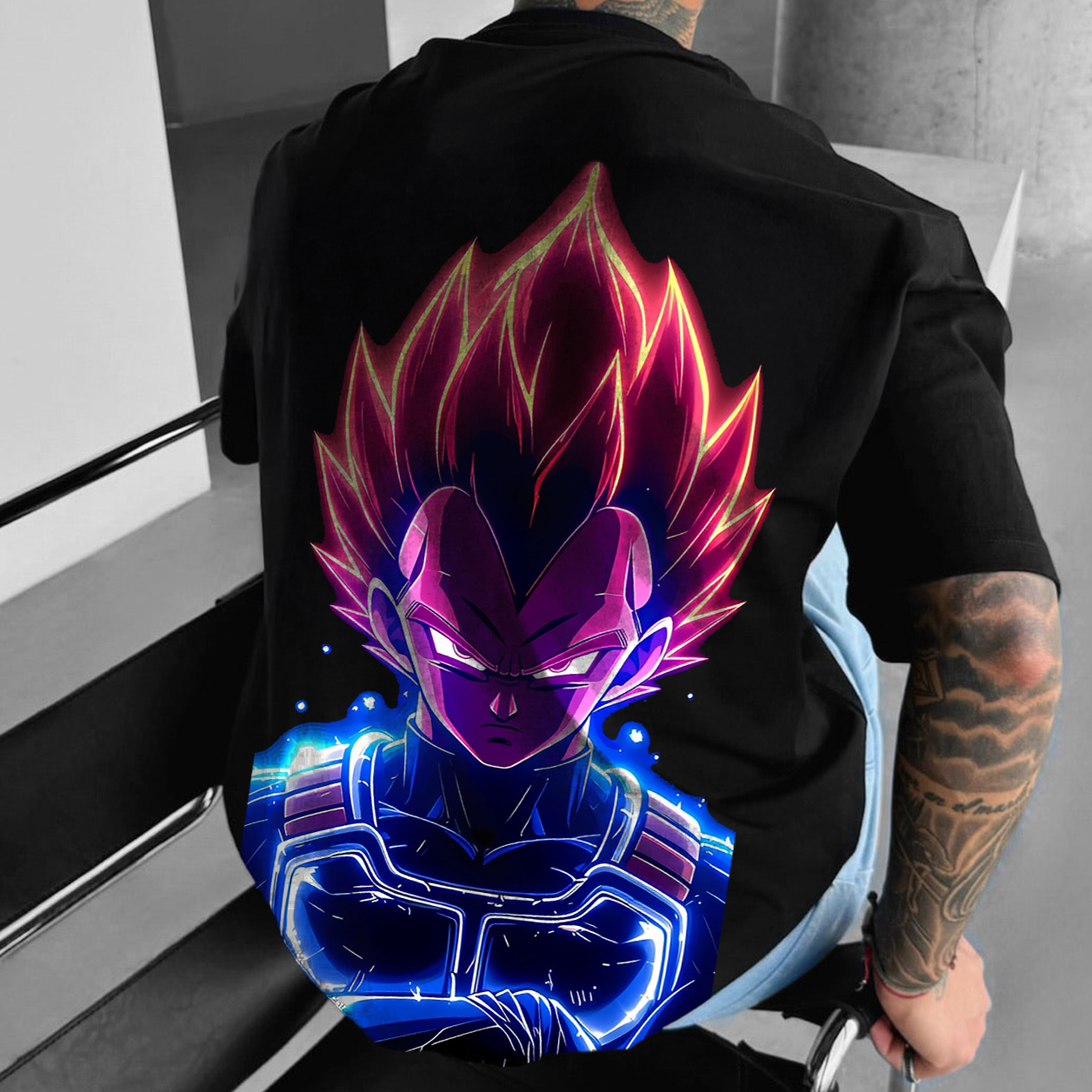 Unisex Anime Inspired Vintage T-Shirt