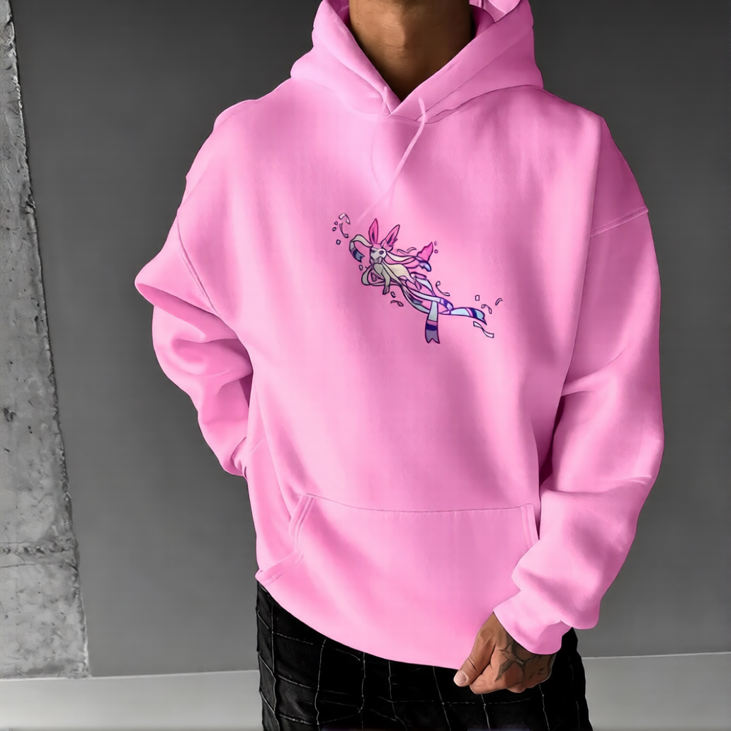 Pokémon Unisex Anime Eevee Hoodie