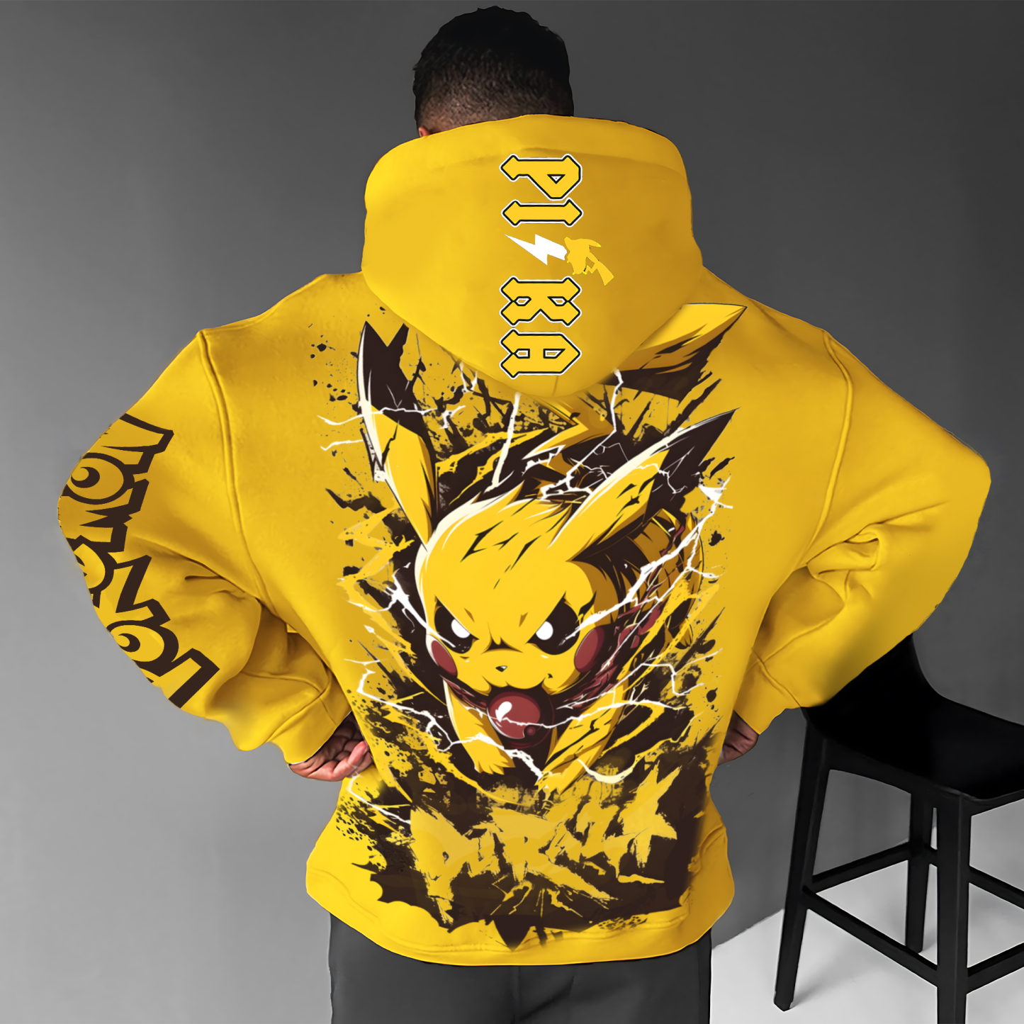 Unisex Anime Graphic Streetwear Vintage Hoodie