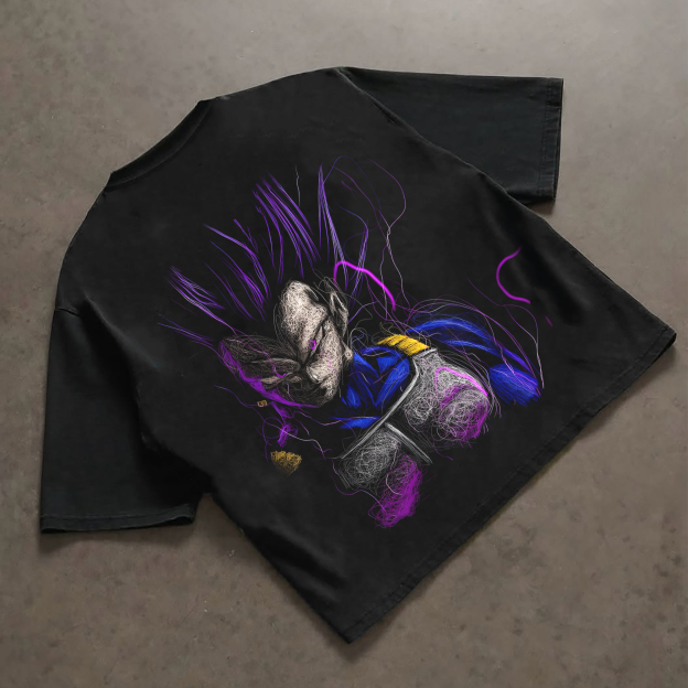 Unisex Anime Inspired Graphic Streetwear Vintage T-shirt