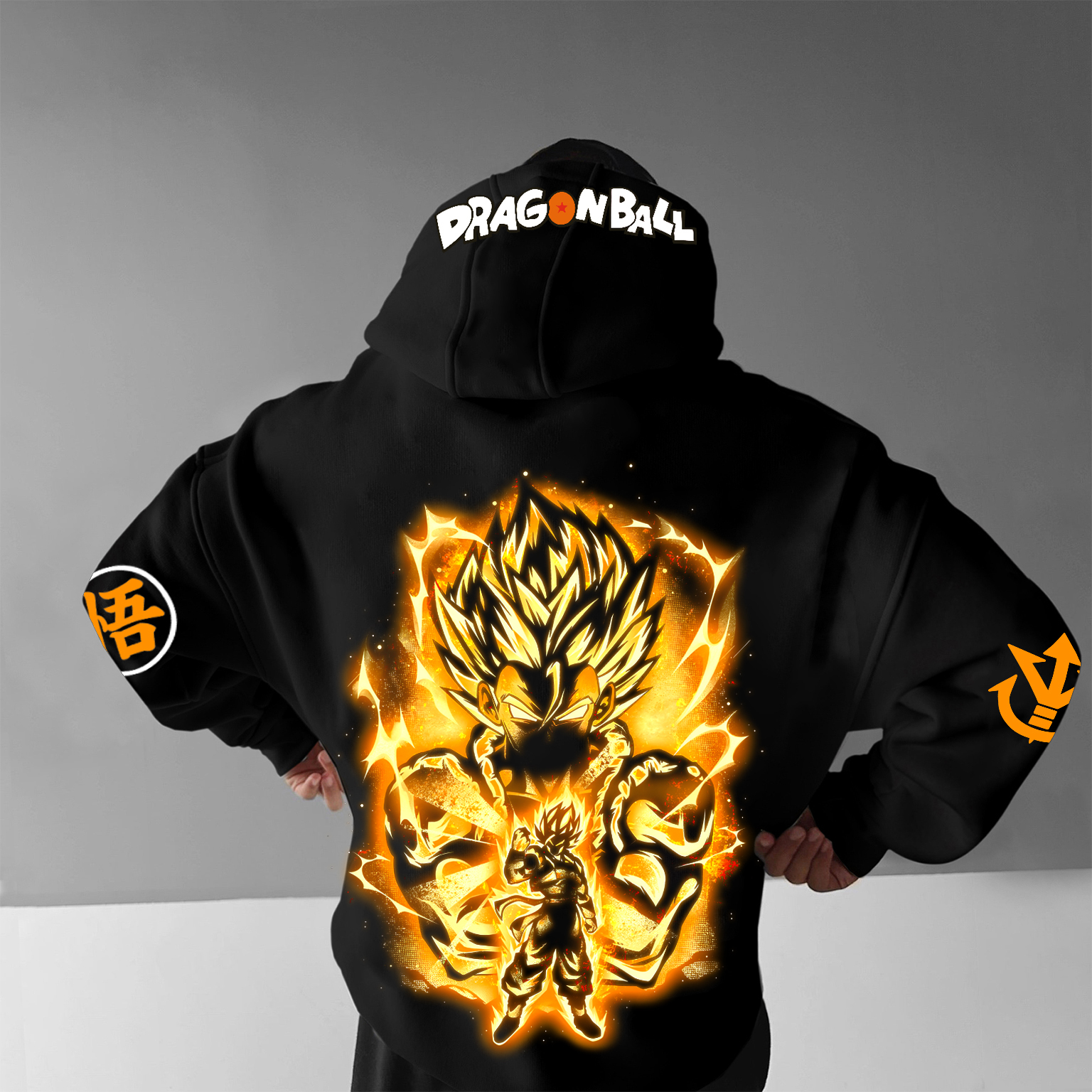 Unisex Anime Print Casual Oversized Hoodie