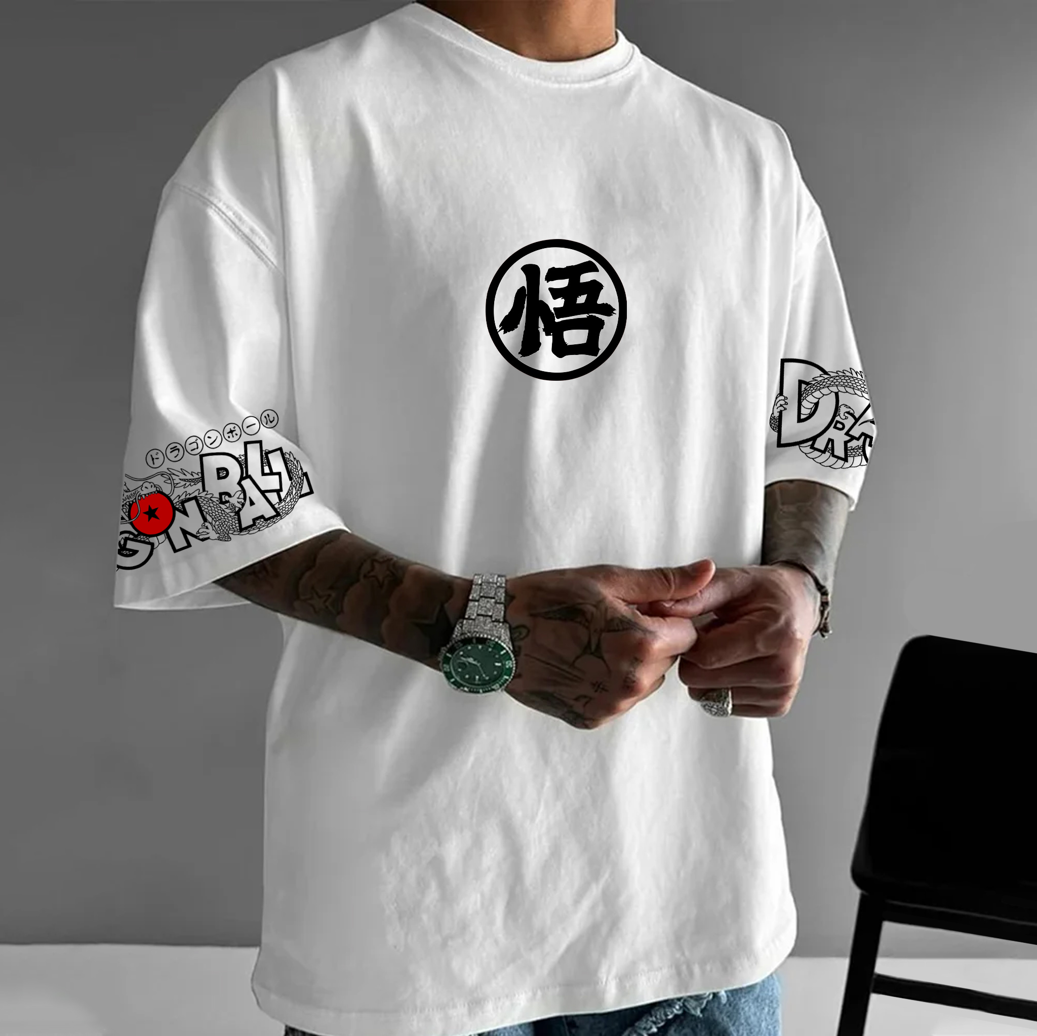 Unisex Anime Inspired Vintage T-Shirt