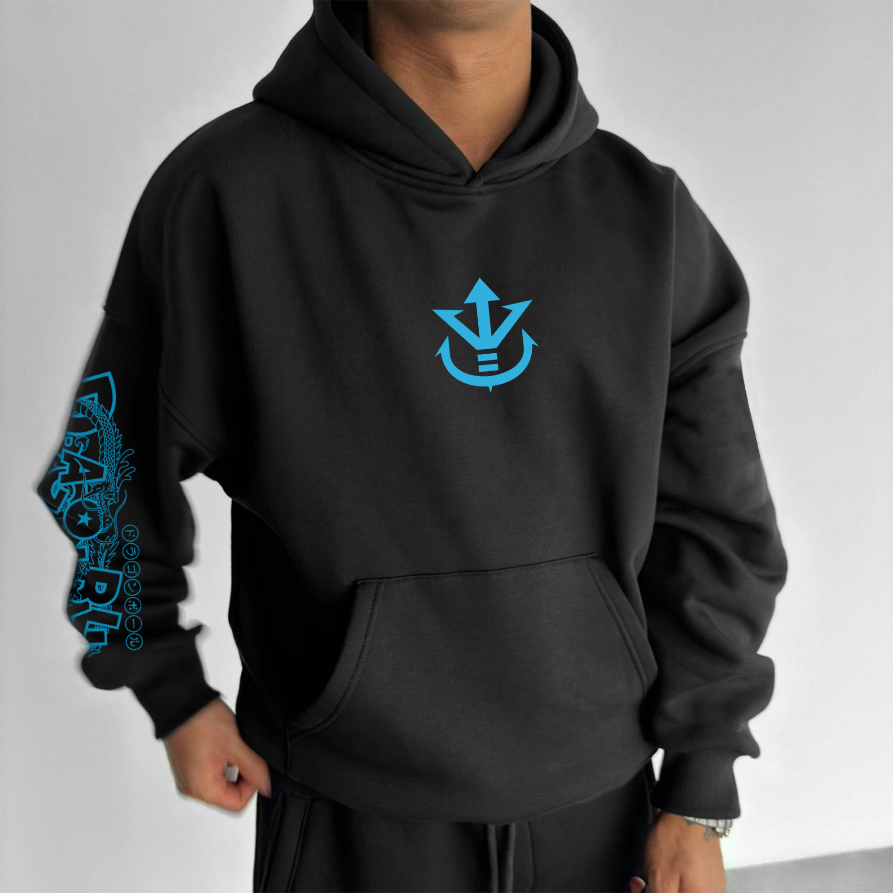 Unisex Anime Graphic Streetwear Vintage Hoodie