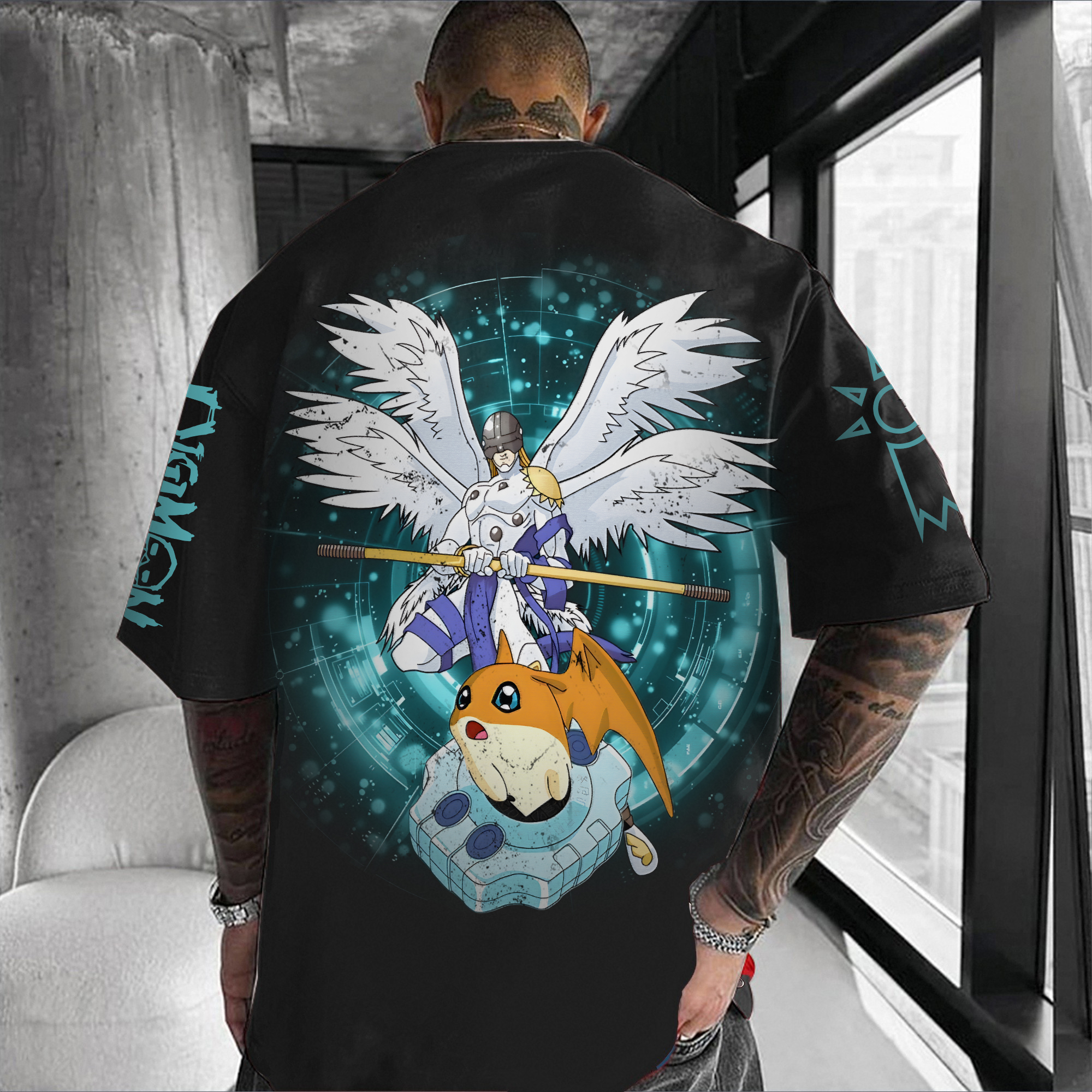 Unisex  “Digimon！”   Anime Inspired Vintage T-Shirt