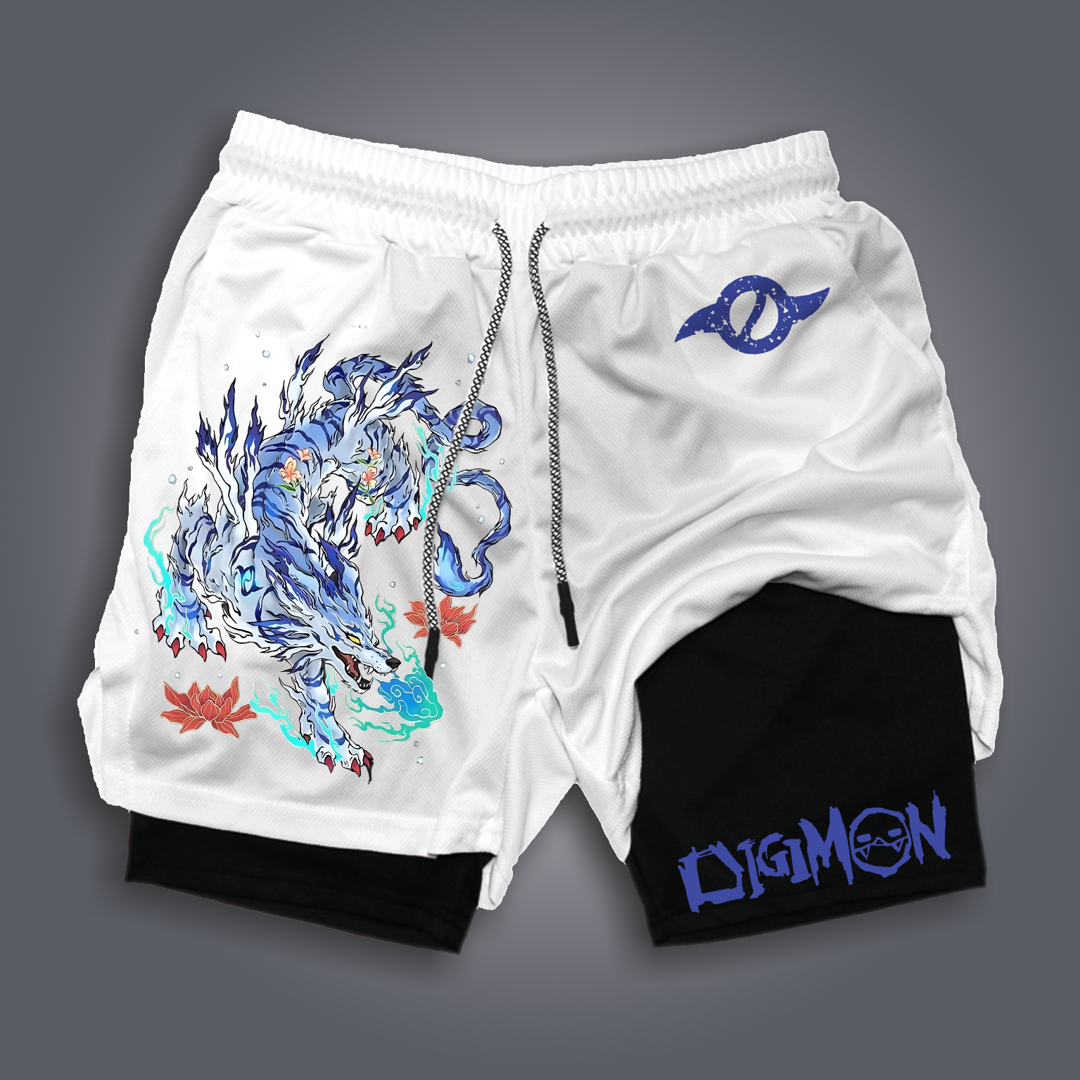 Unisex  “Digimon” Casual Anime Streetwear Shorts-comicclothing