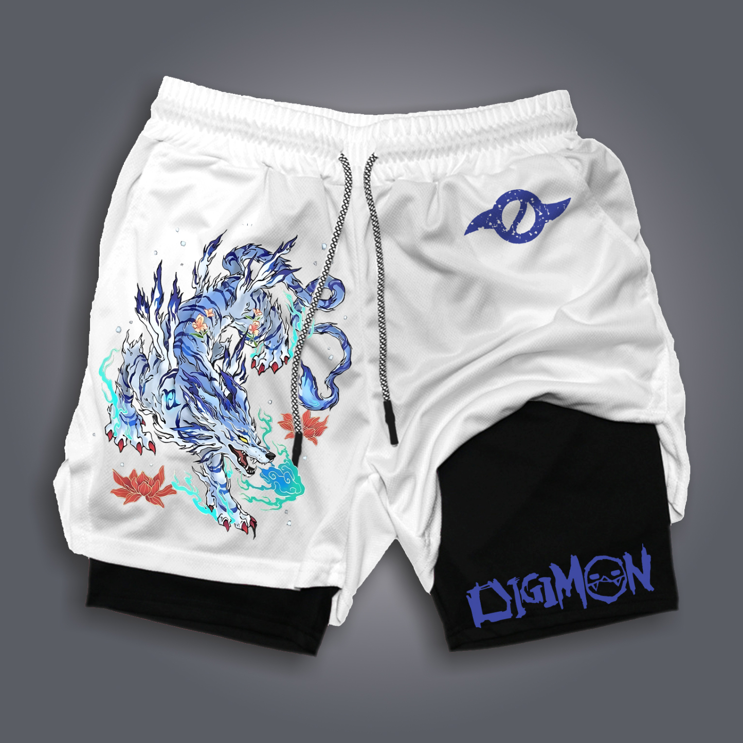 Unisex  “Digimon” Casual Anime Streetwear Shorts-comicclothing
