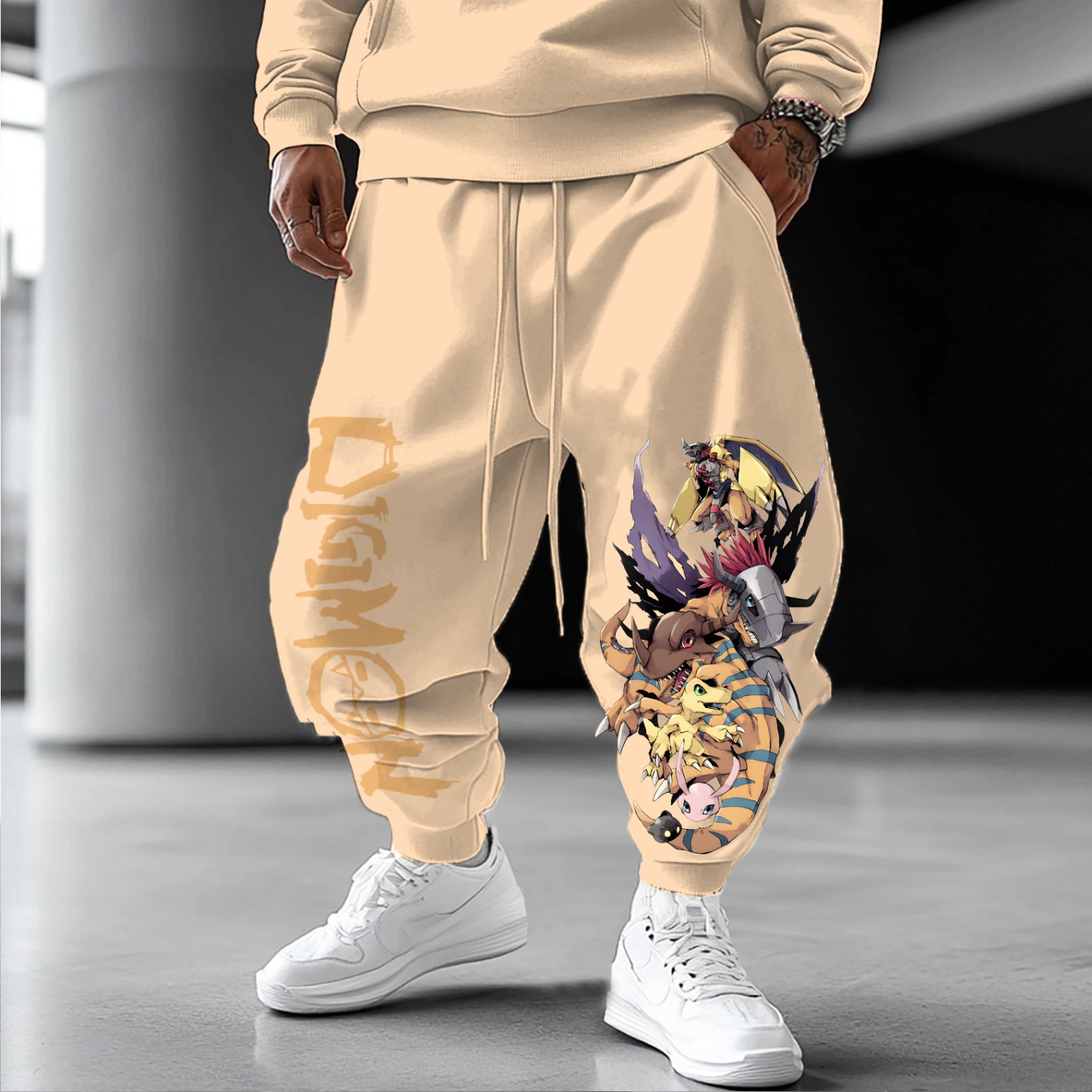 Unisex  “Digimon” Casual Anime Streetwear Pants-comicclothing