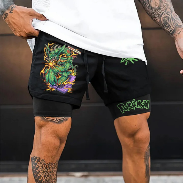 Unisex Casual Anime Streetwear Shorts