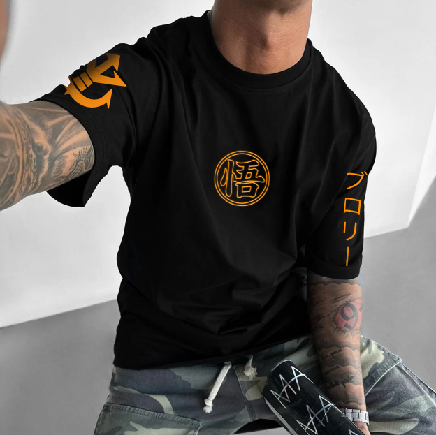 Unisex Anime Inspired Vintage T-Shirt