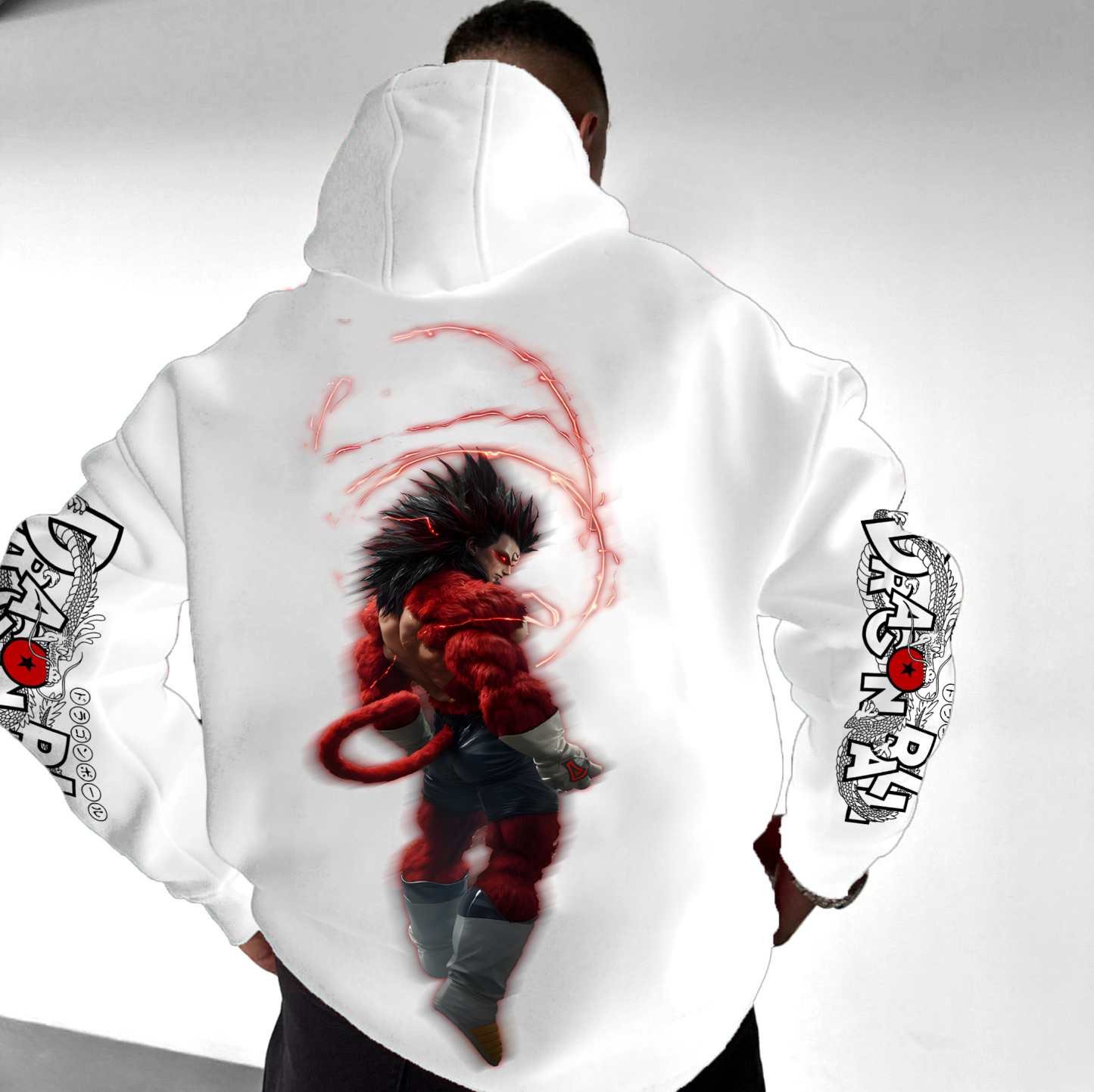 Unisex Anime Graphic Streetwear Vintage Hoodie