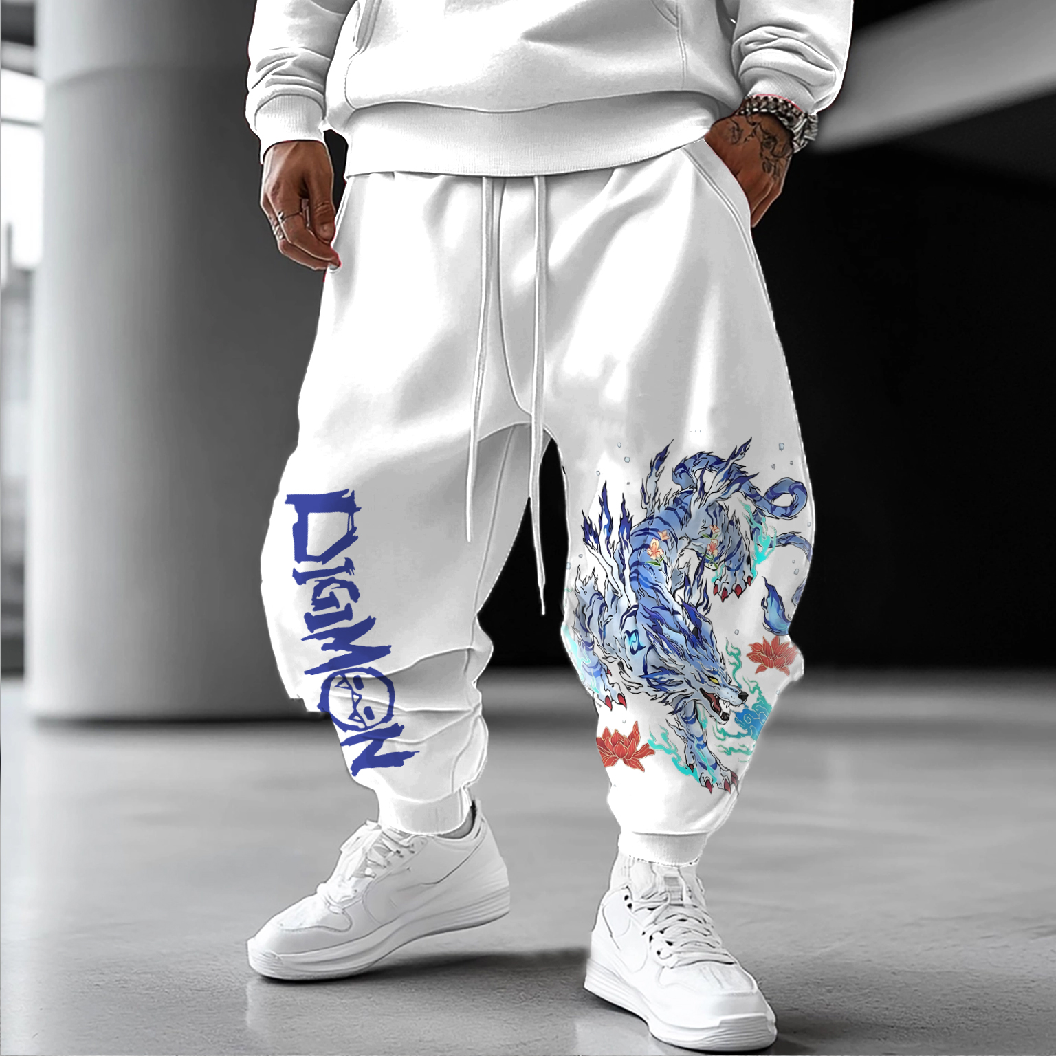 Unisex  “Digimon” Casual Anime Streetwear Pants