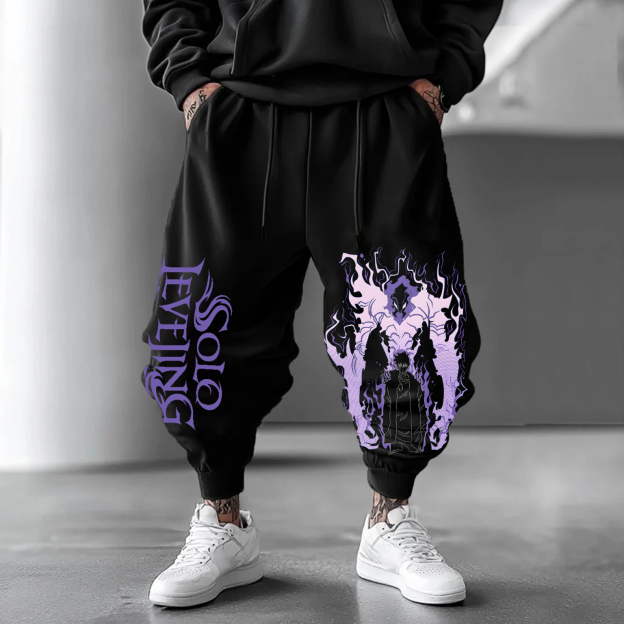 Solo Leveling Igris Unisex Casual Anime Streetwear Pants