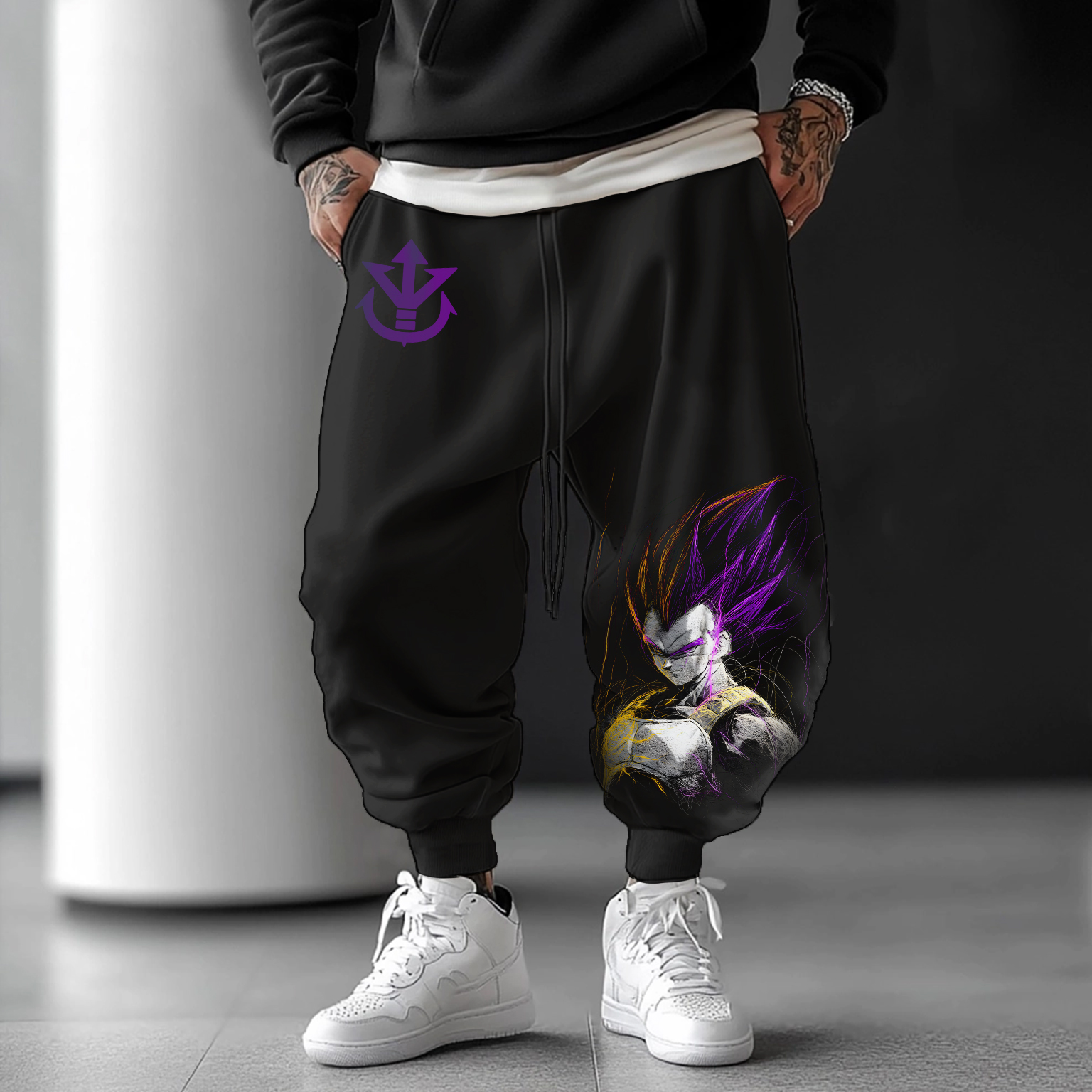 Unisex Casual Anime Streetwear Pants