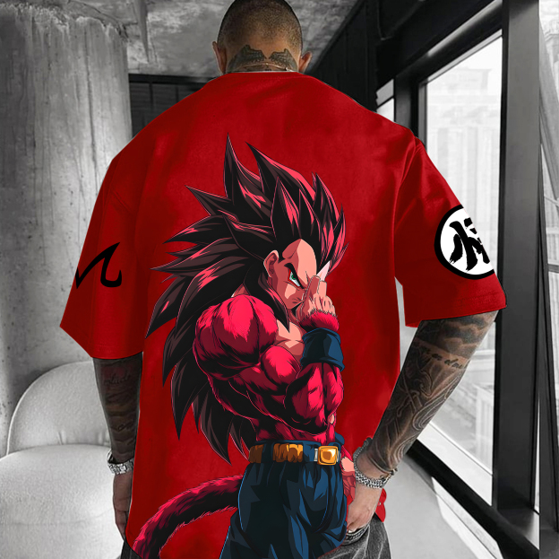 Unisex Anime Inspired Vintage T-Shirt